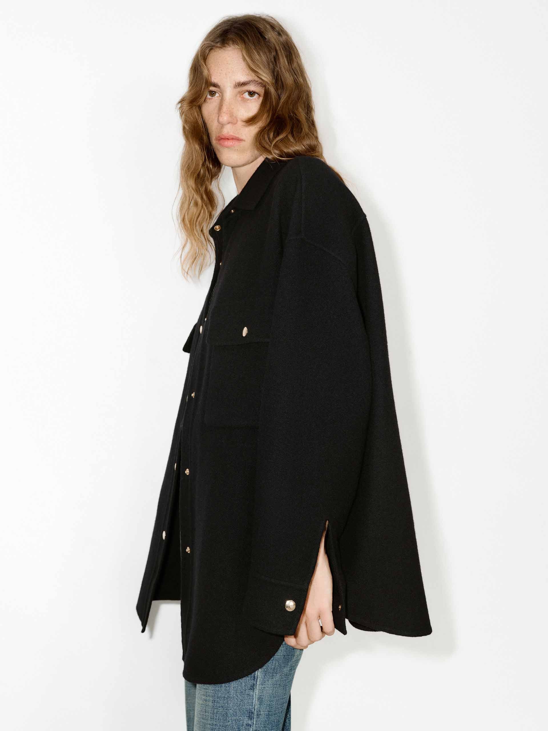 Oversized Wool Overshirt - Image 7