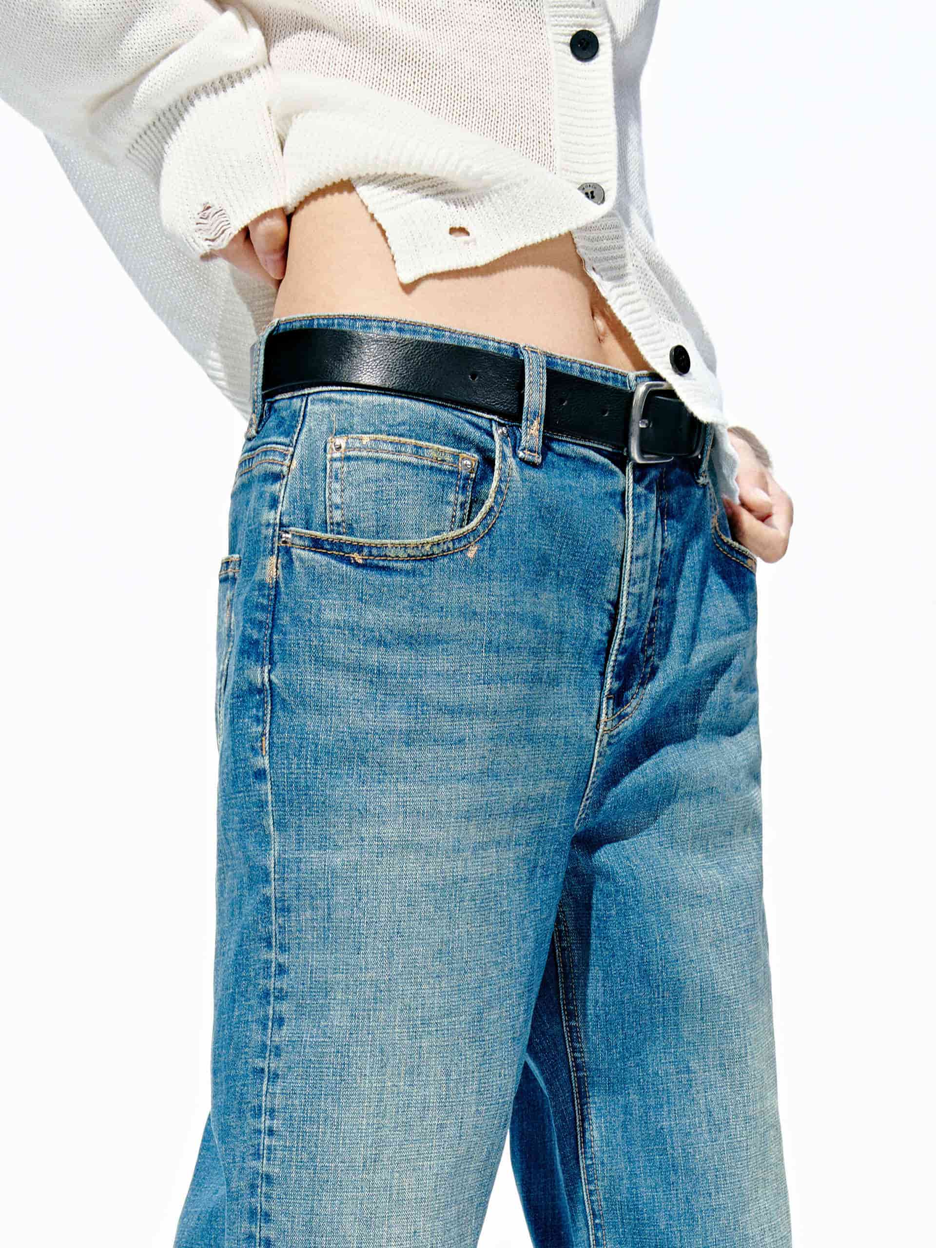 Paint Splatter Ankle Jeans - Image 8