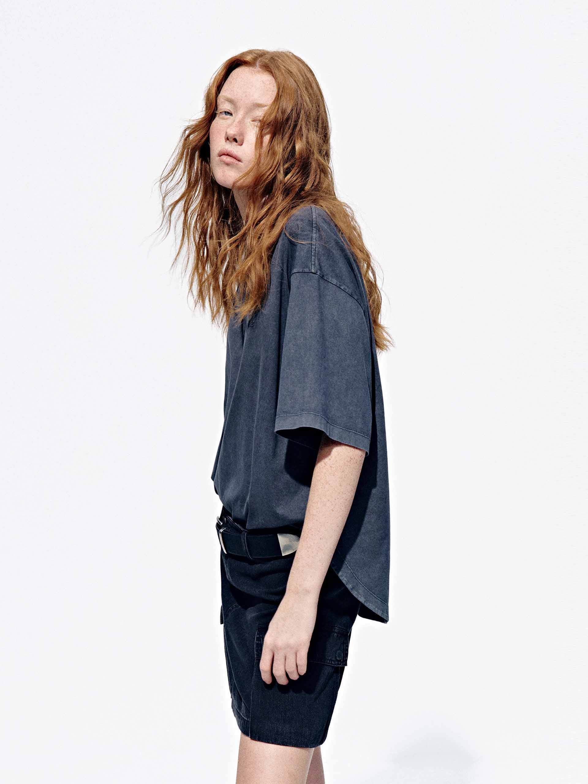 Paneled Detail T-shirt Dress - Image 3