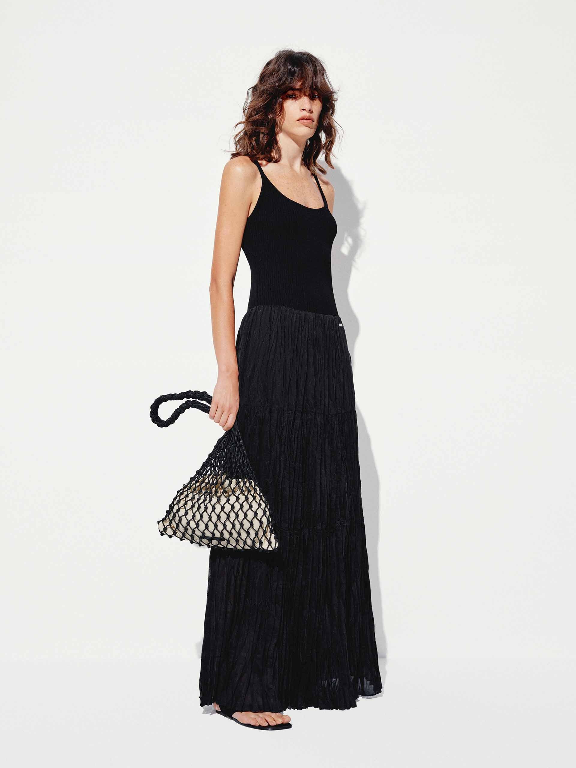 Paneled Maxi Tank Dress - Image 10