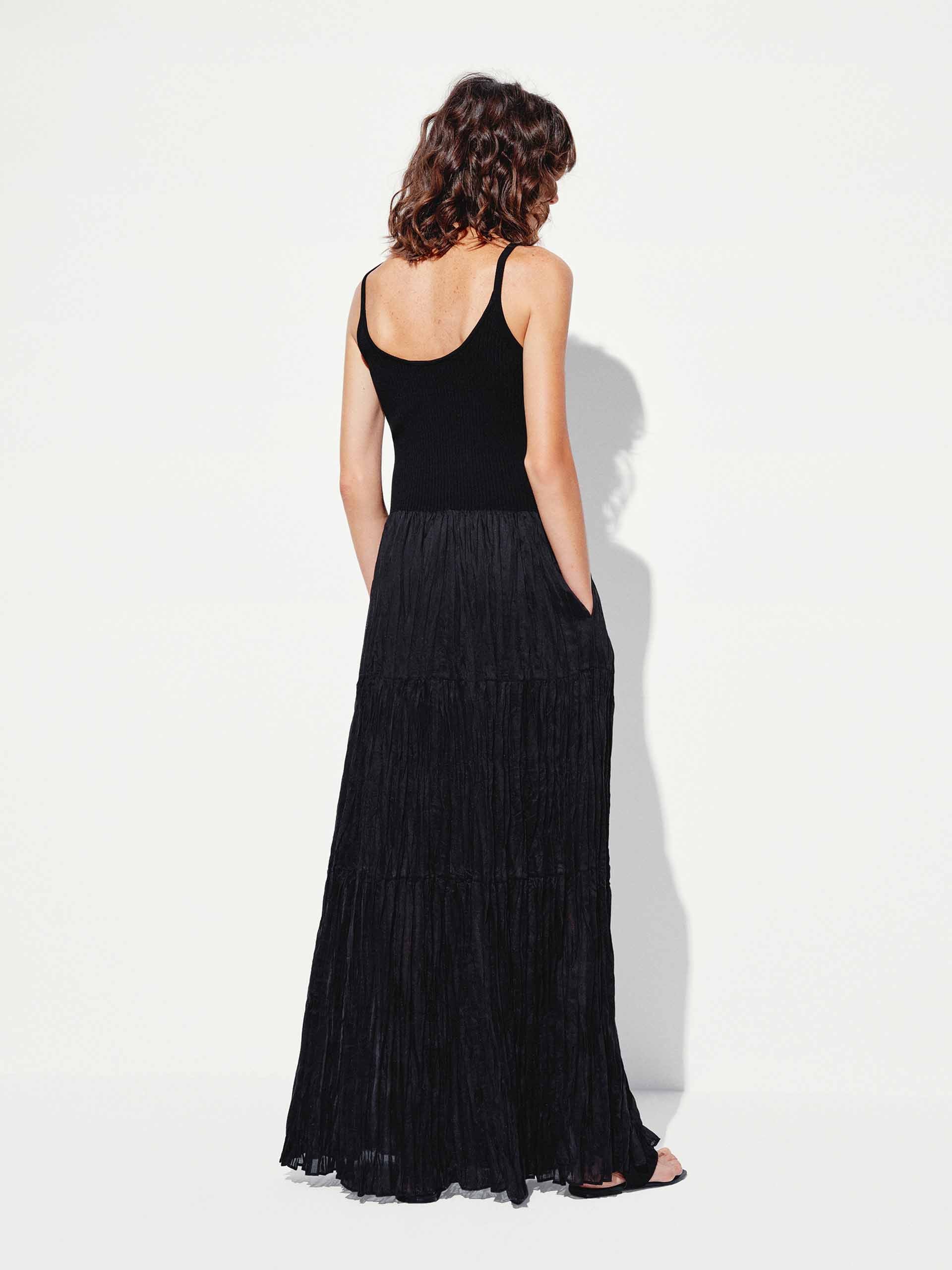 Paneled Maxi Tank Dress - Image 11