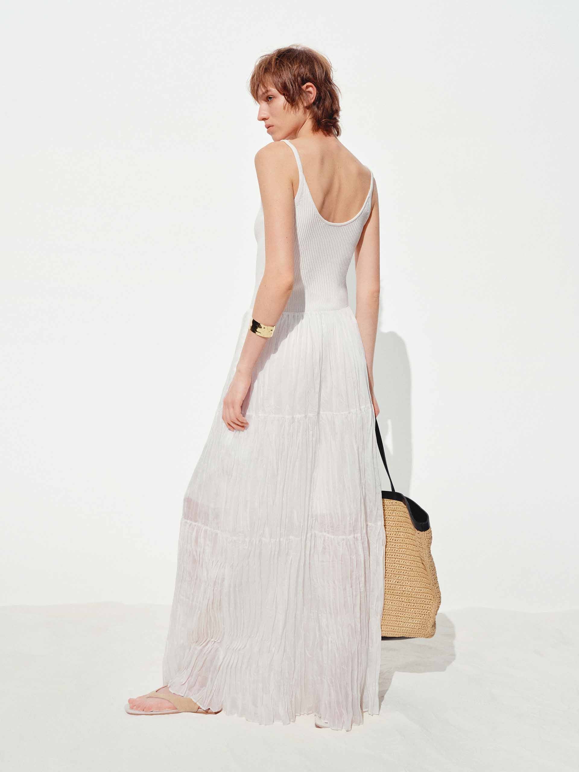 Paneled Maxi Tank Dress - Image 3