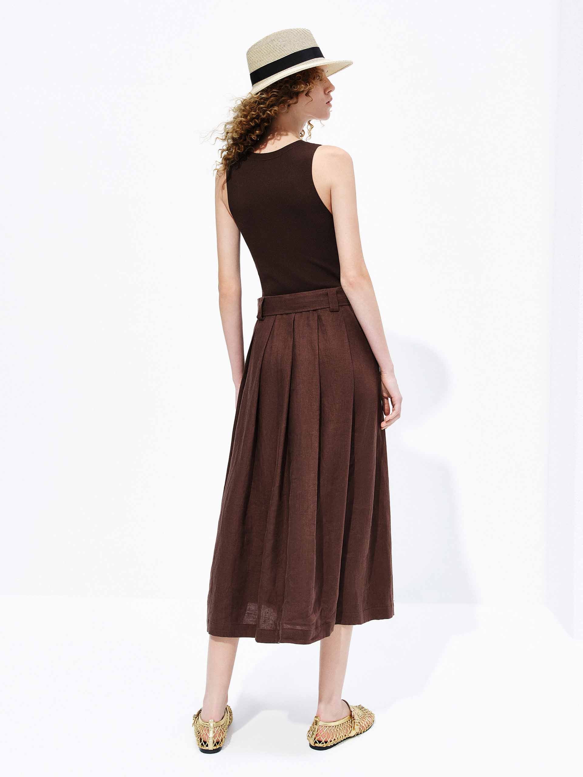Paneled Midi Tank Dress - Image 3