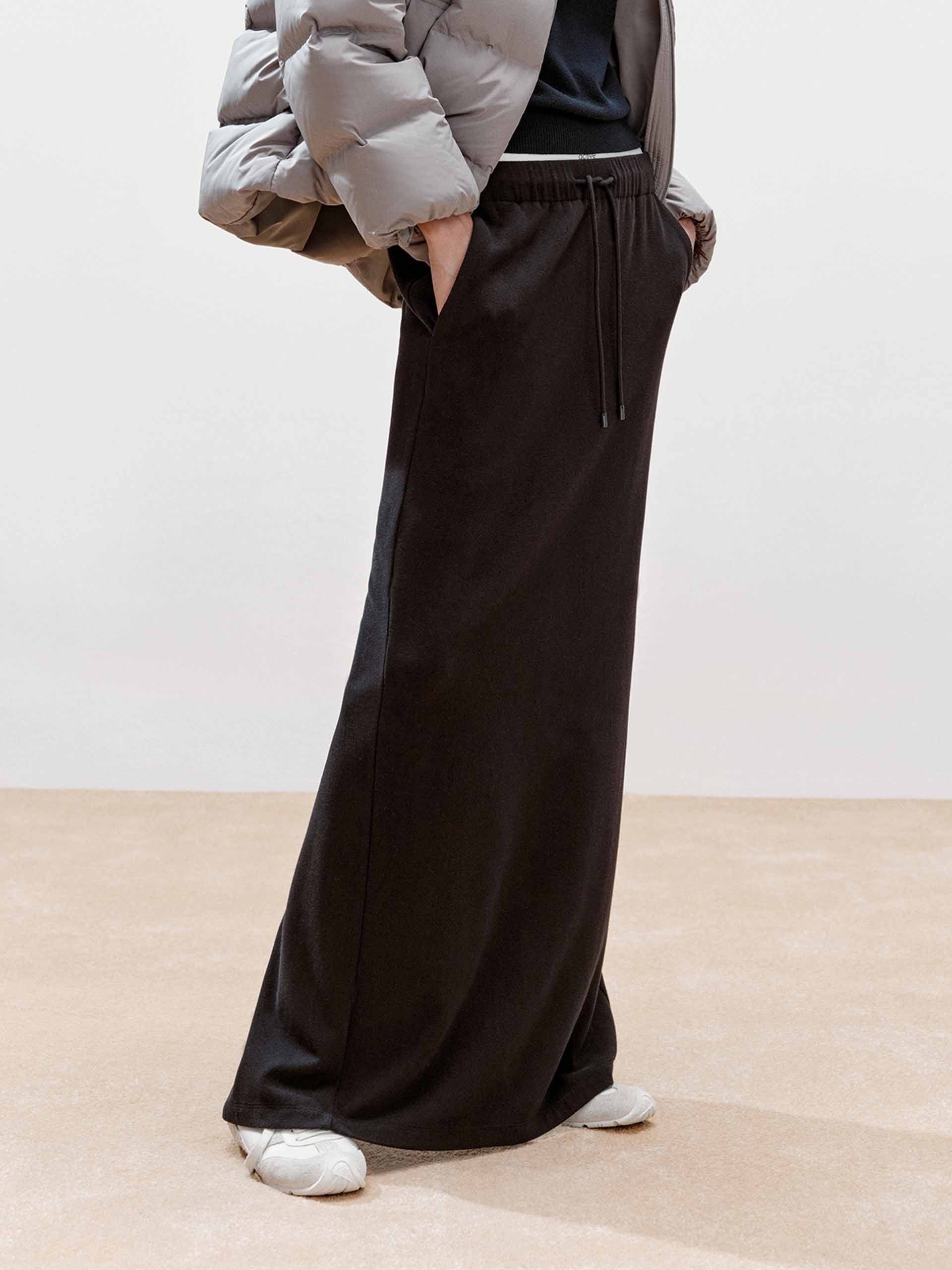 Paneled Waistband Drawstring Skirt - Image 16