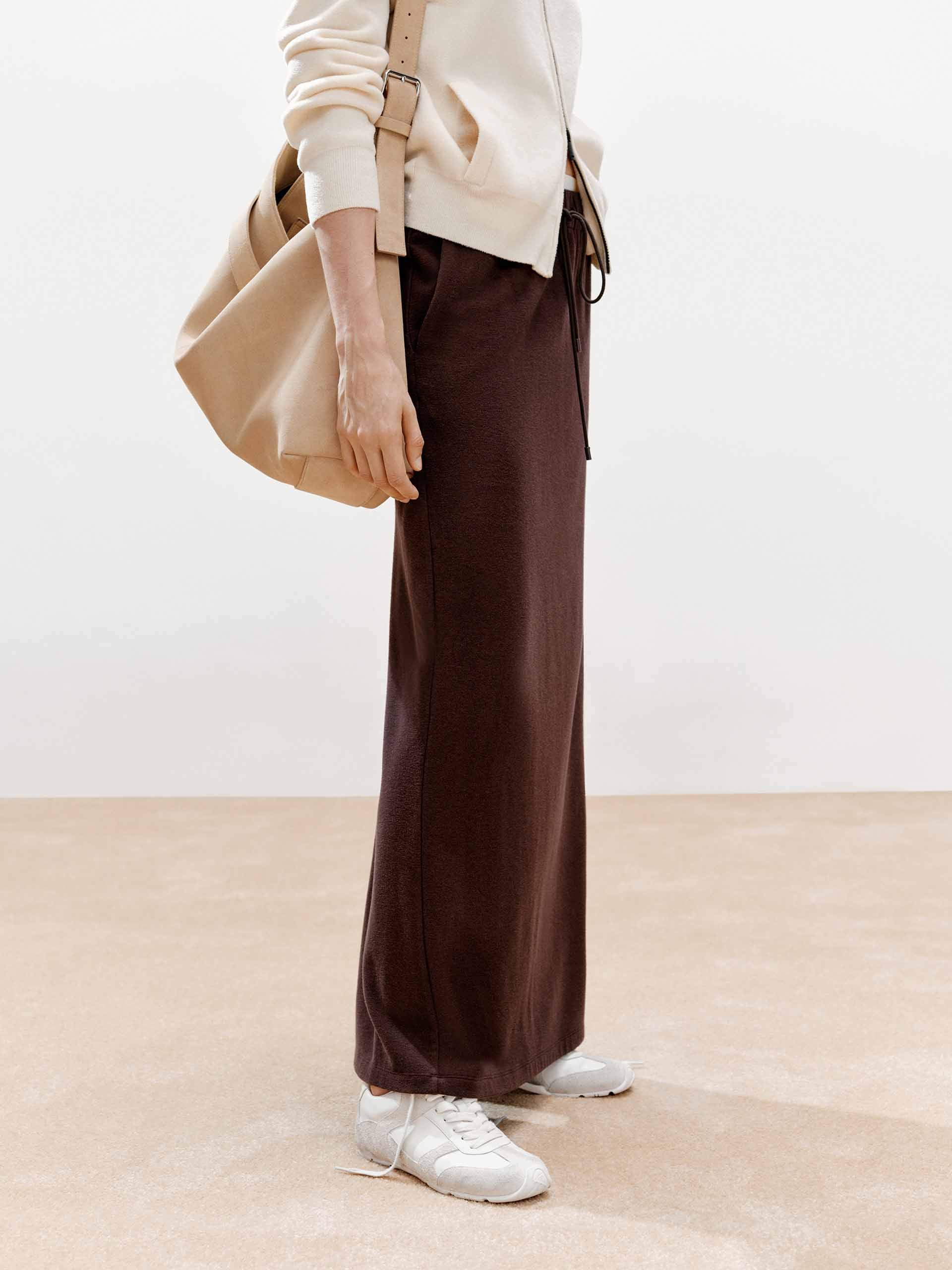 Paneled Waistband Drawstring Skirt - Image 3