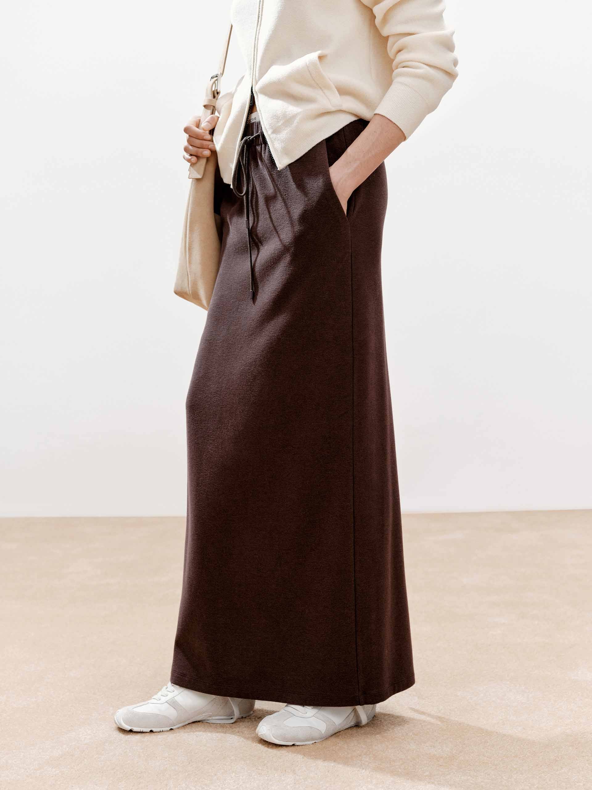 Paneled Waistband Drawstring Skirt - Image 7