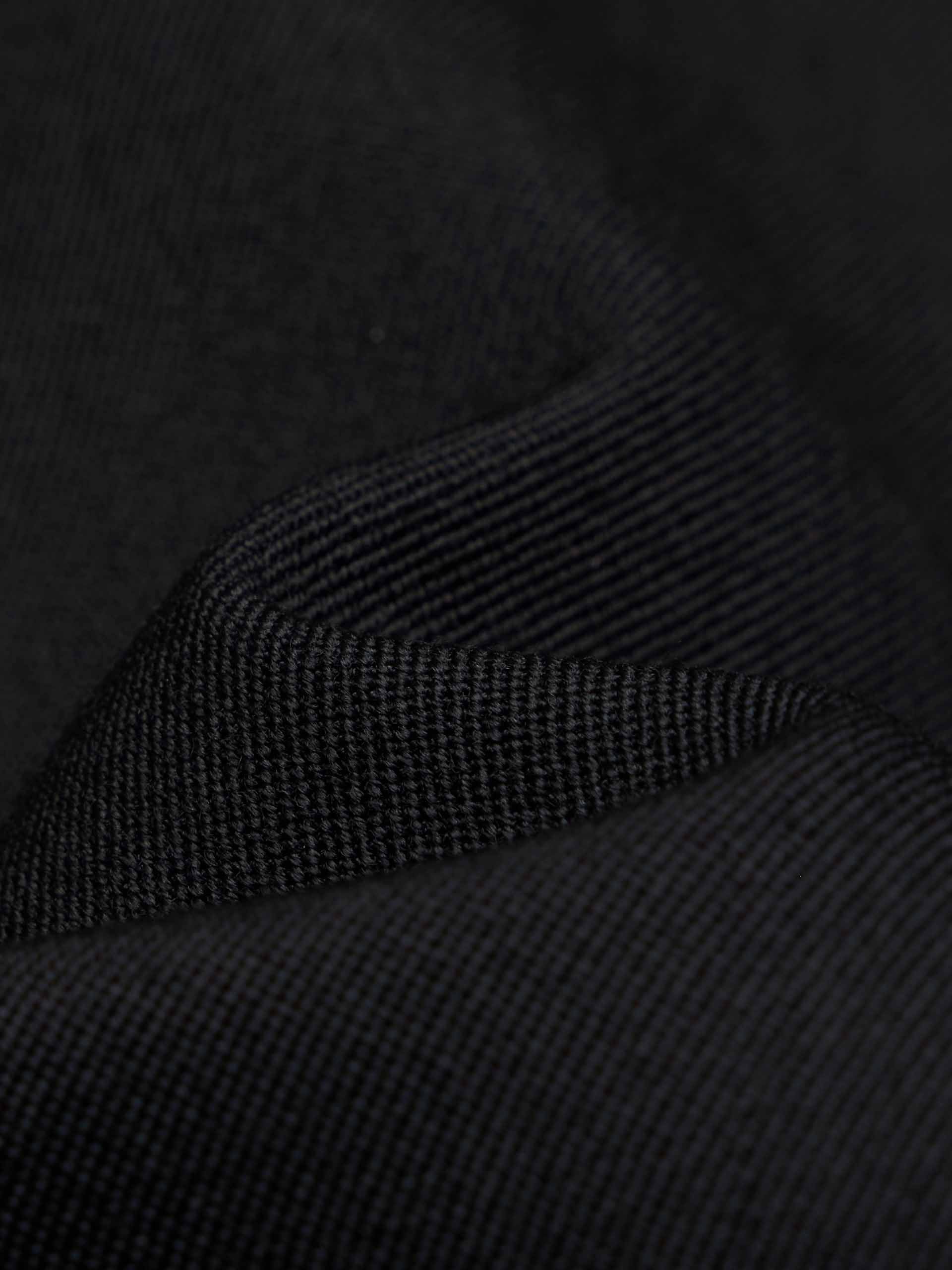 Peak Lapel Cropped Blazer - Image 4