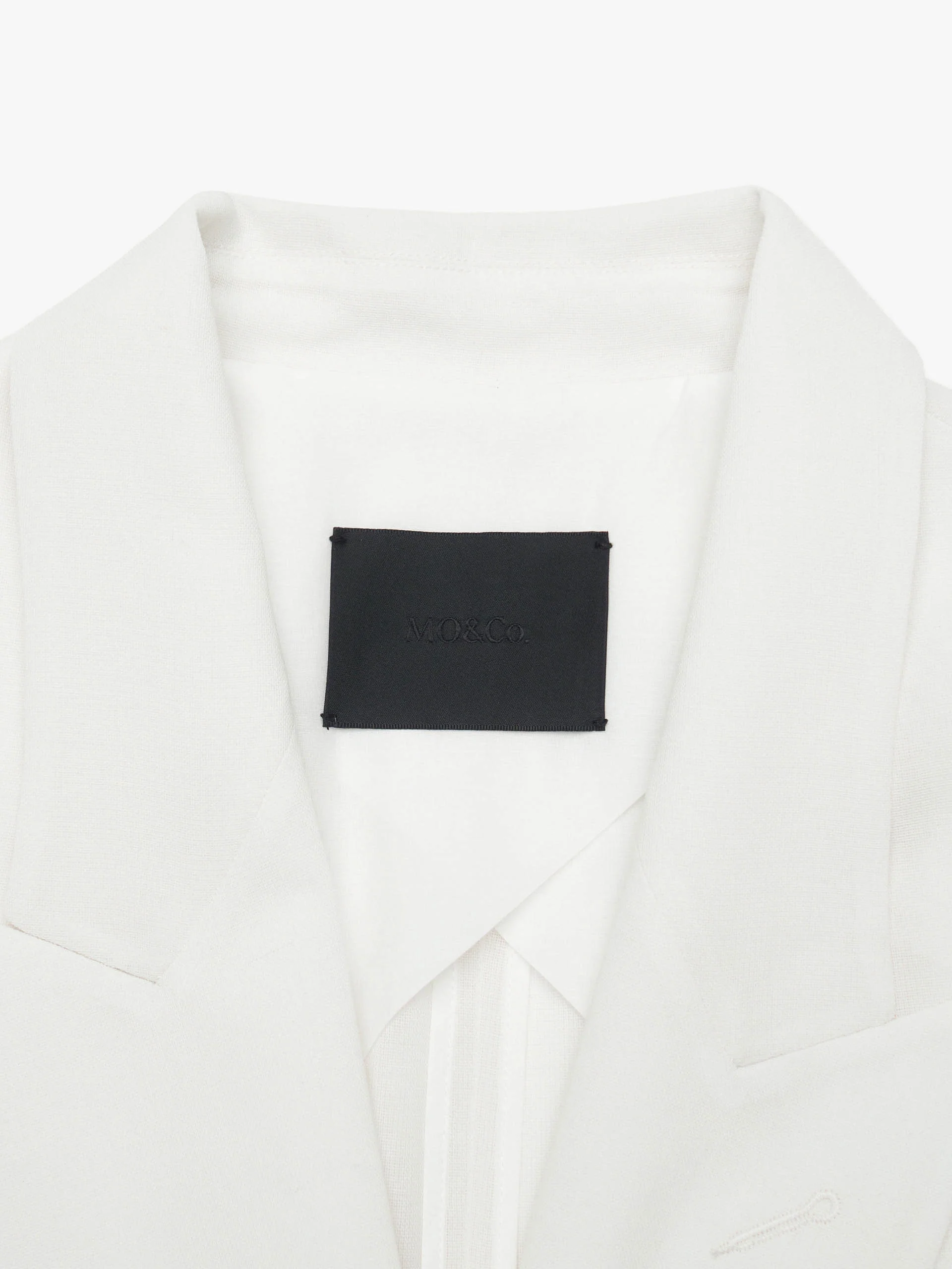 Peak Lapel Structured Blazer - Image 8