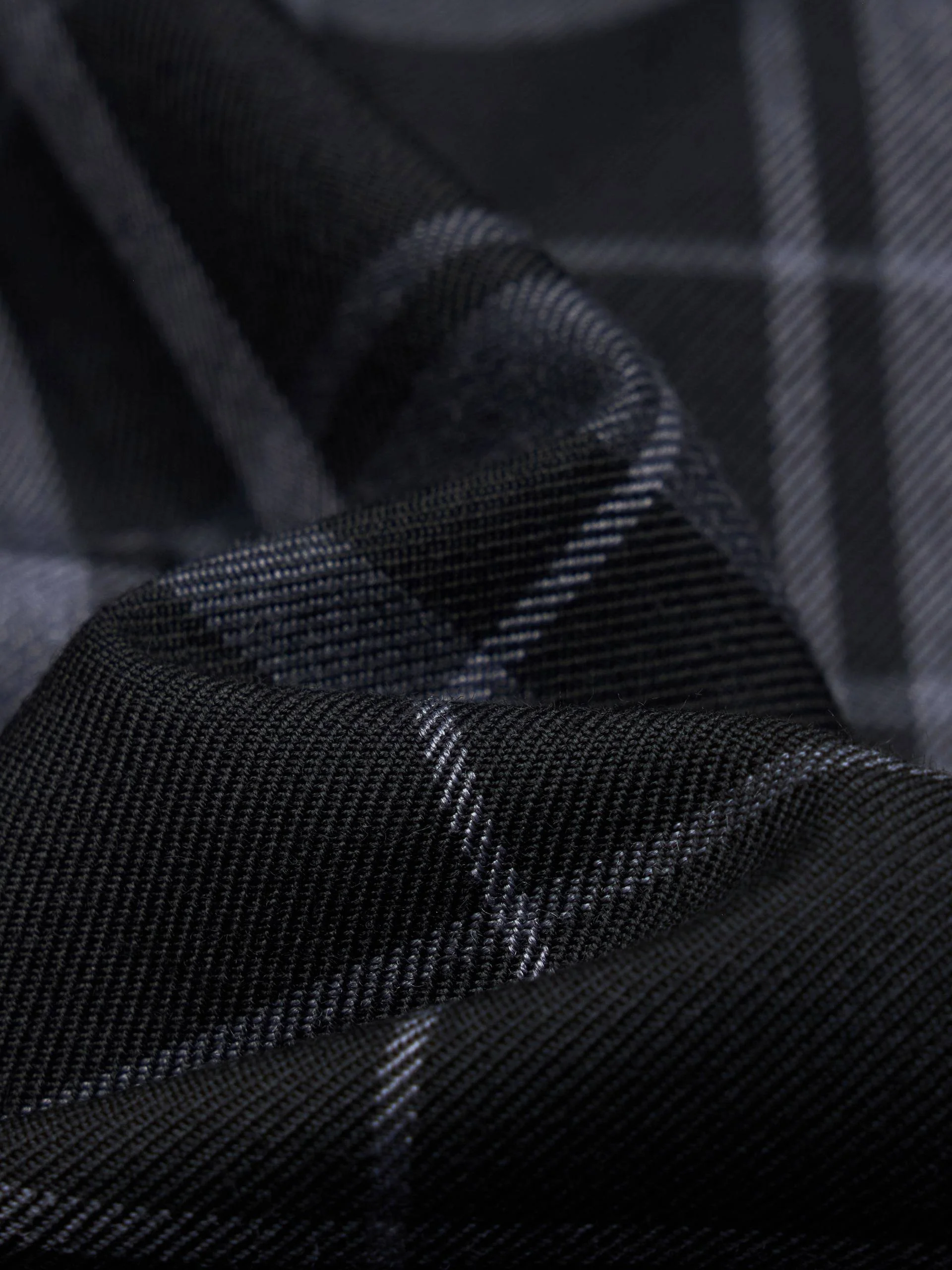 Plaid Drawstring Trousers - Image 4