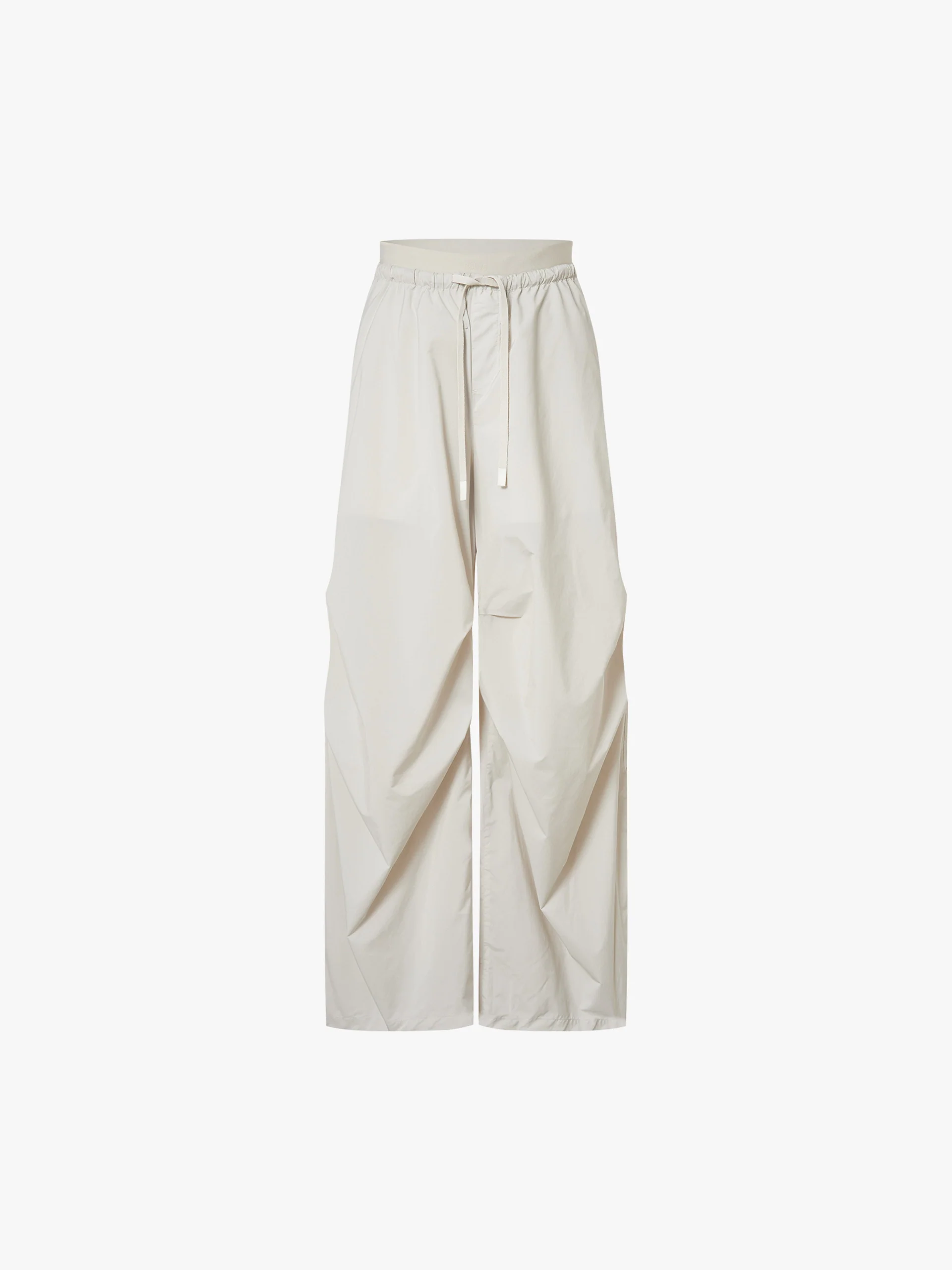 Pleated Detail Drawstring Pants - Image 5