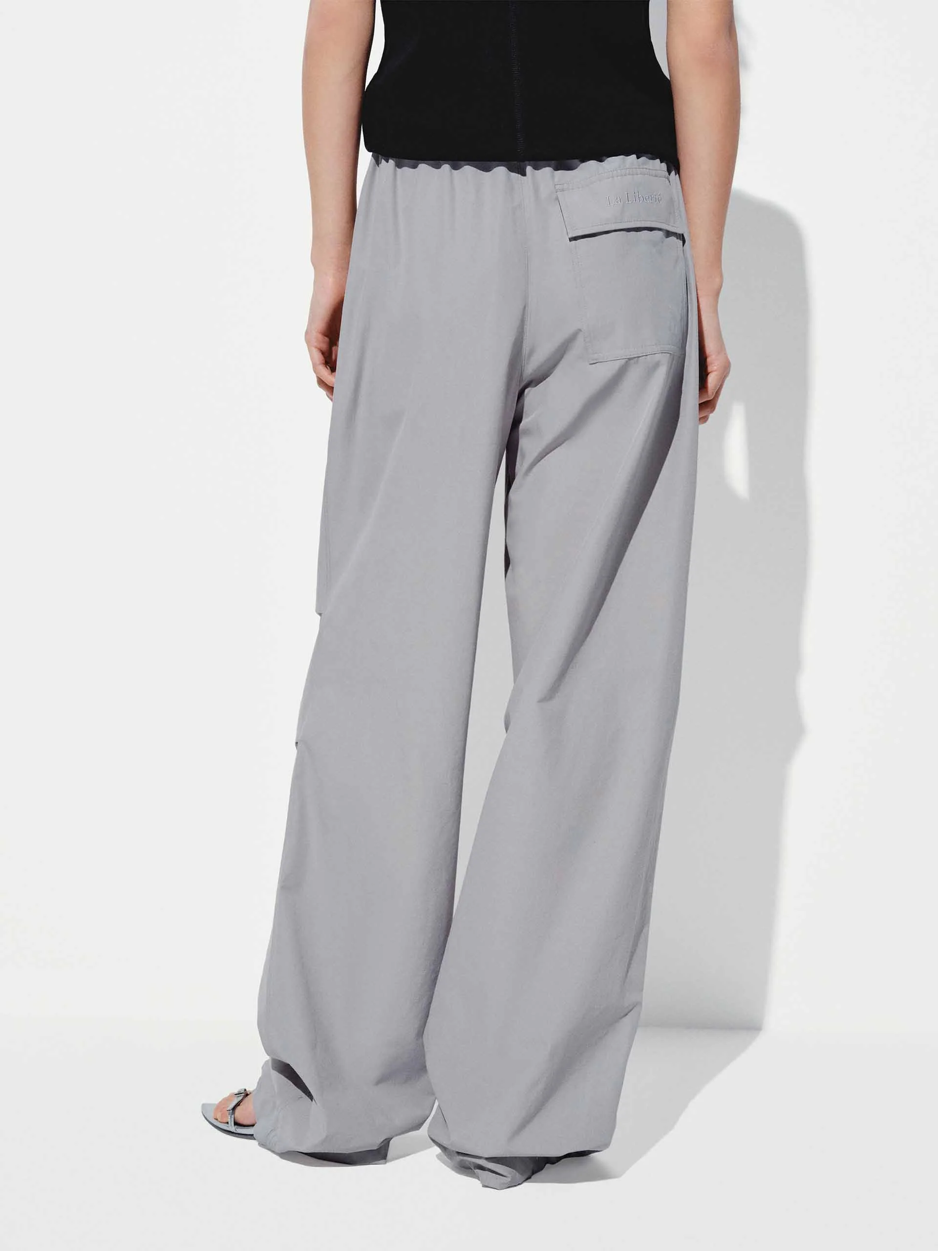 Pleated Drawstring Trousers - Image 14