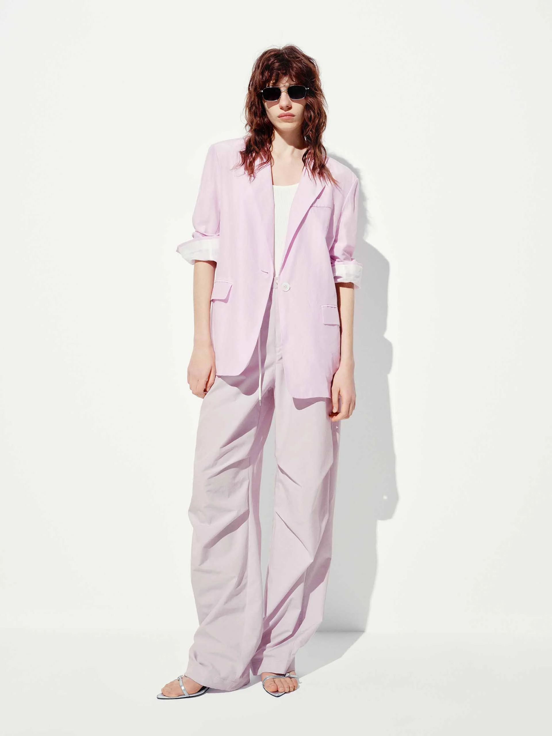 Pleated Drawstring Trousers - Image 17