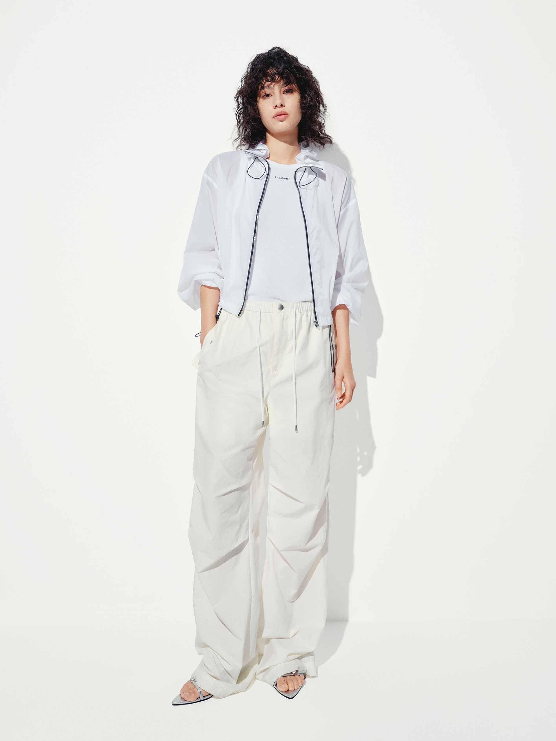 Pleated Drawstring Trousers - Image 2