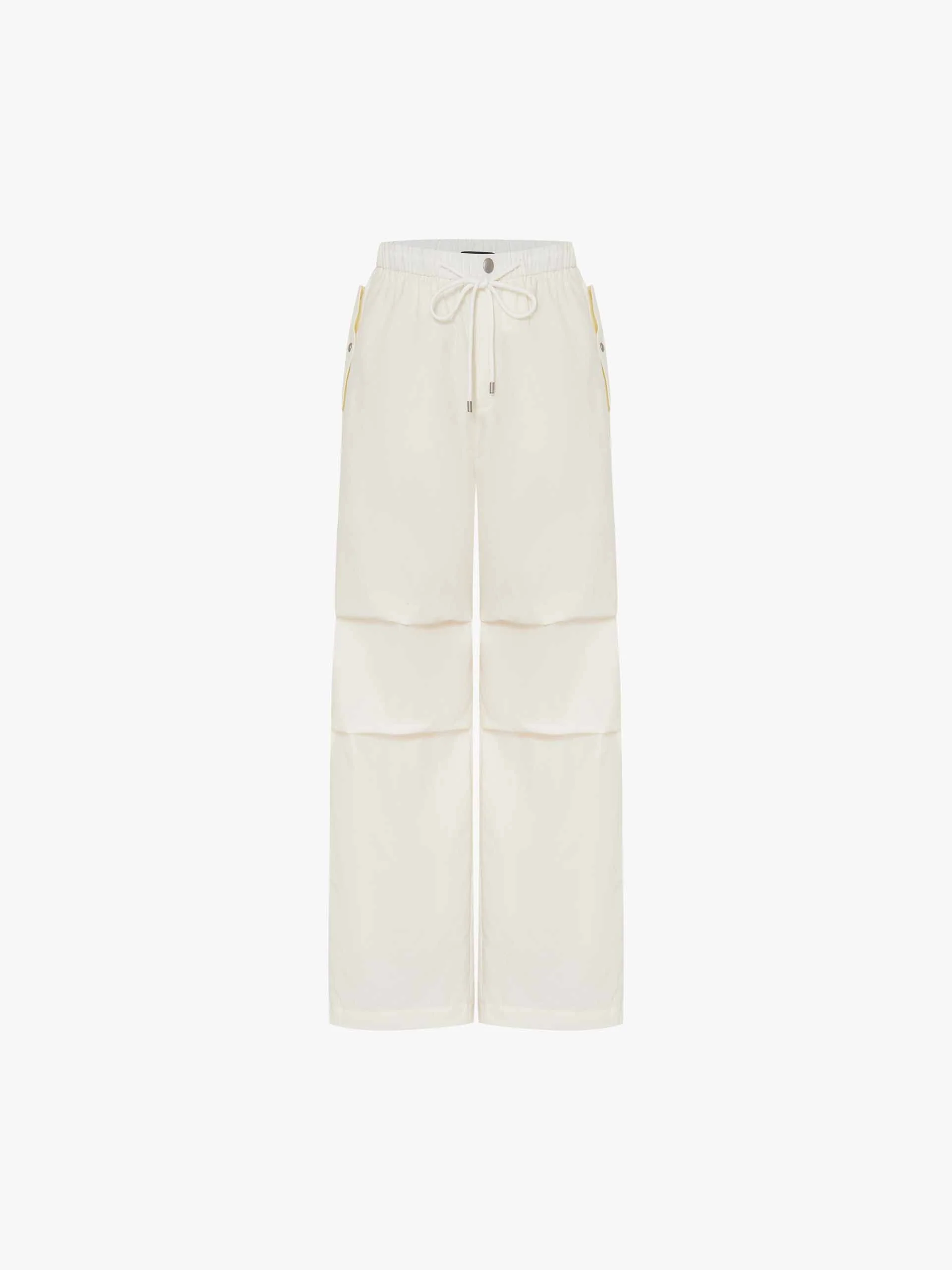 Pleated Drawstring Trousers - Image 5