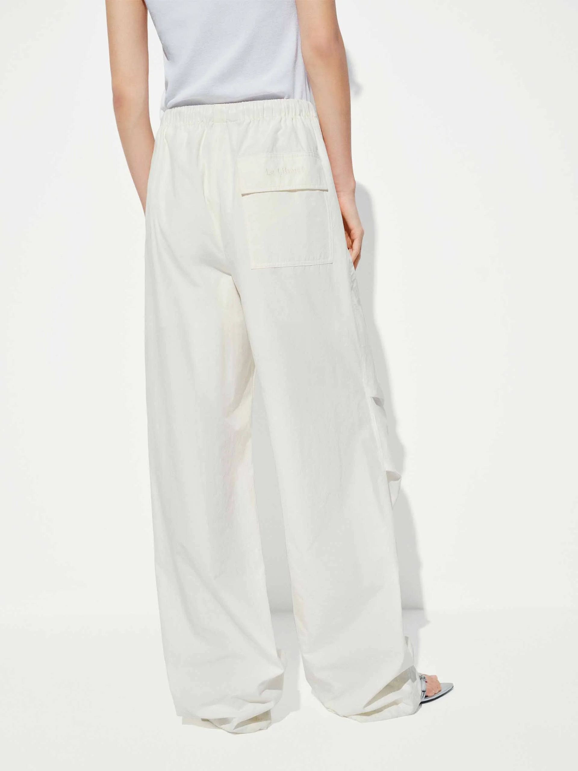Pleated Drawstring Trousers - Image 6