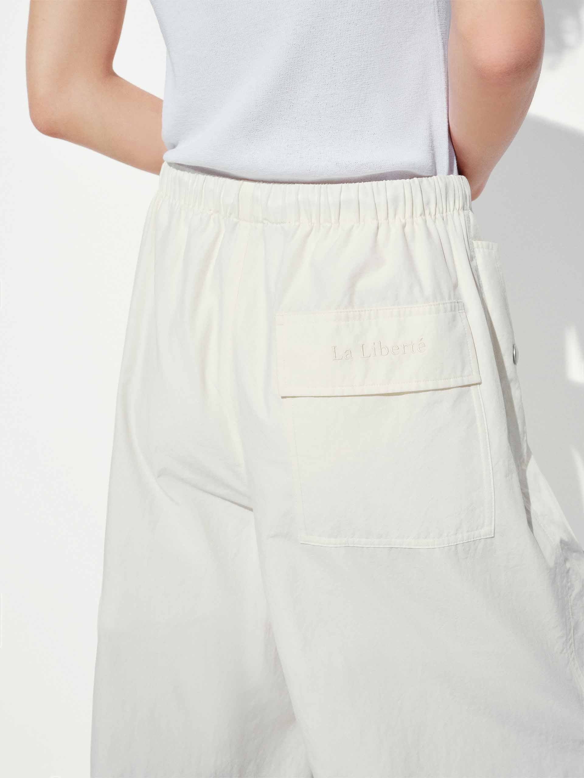 Pleated Drawstring Trousers - Image 8