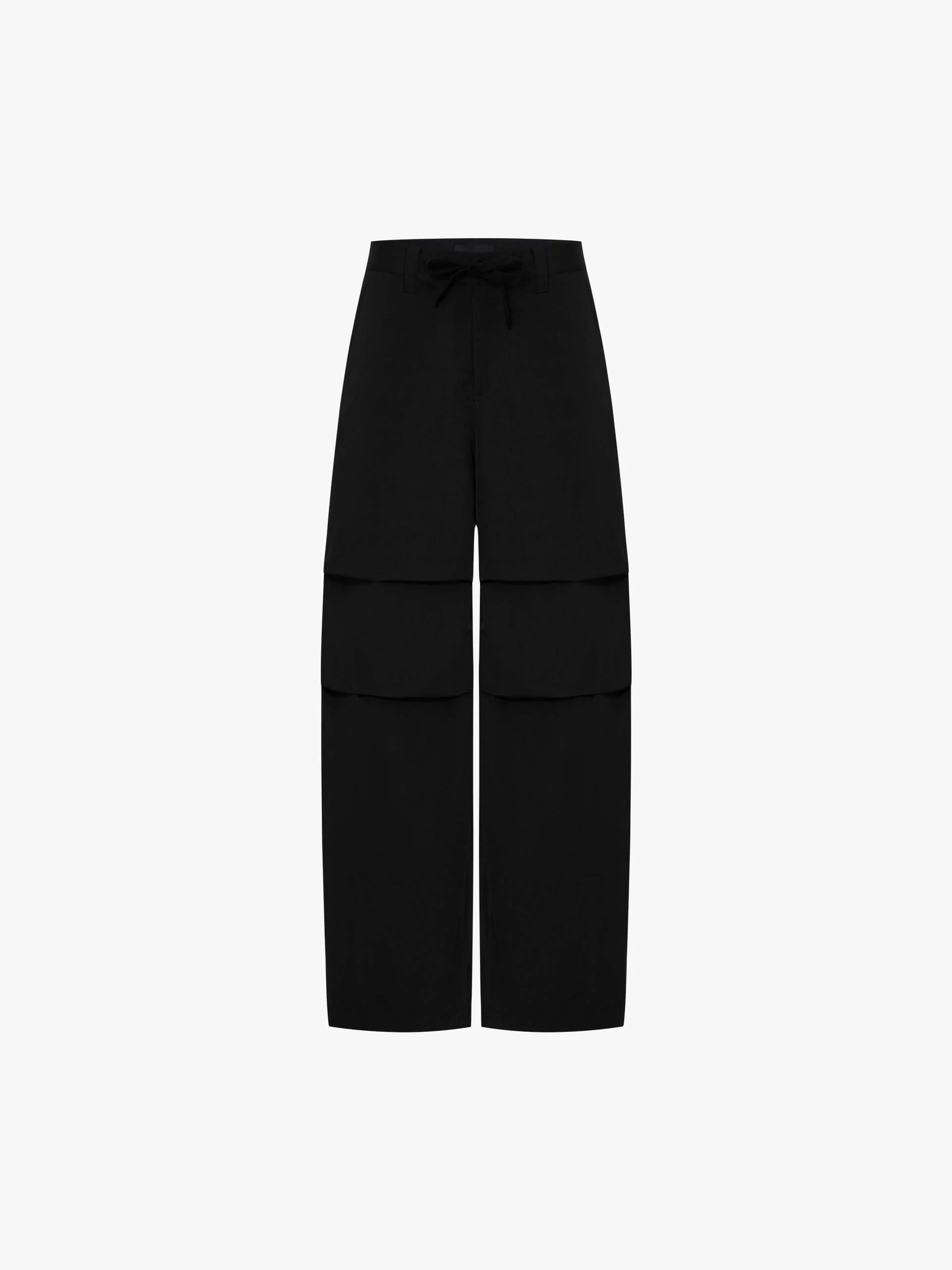 Pleated Wide Leg Cargo Pants - Image 13