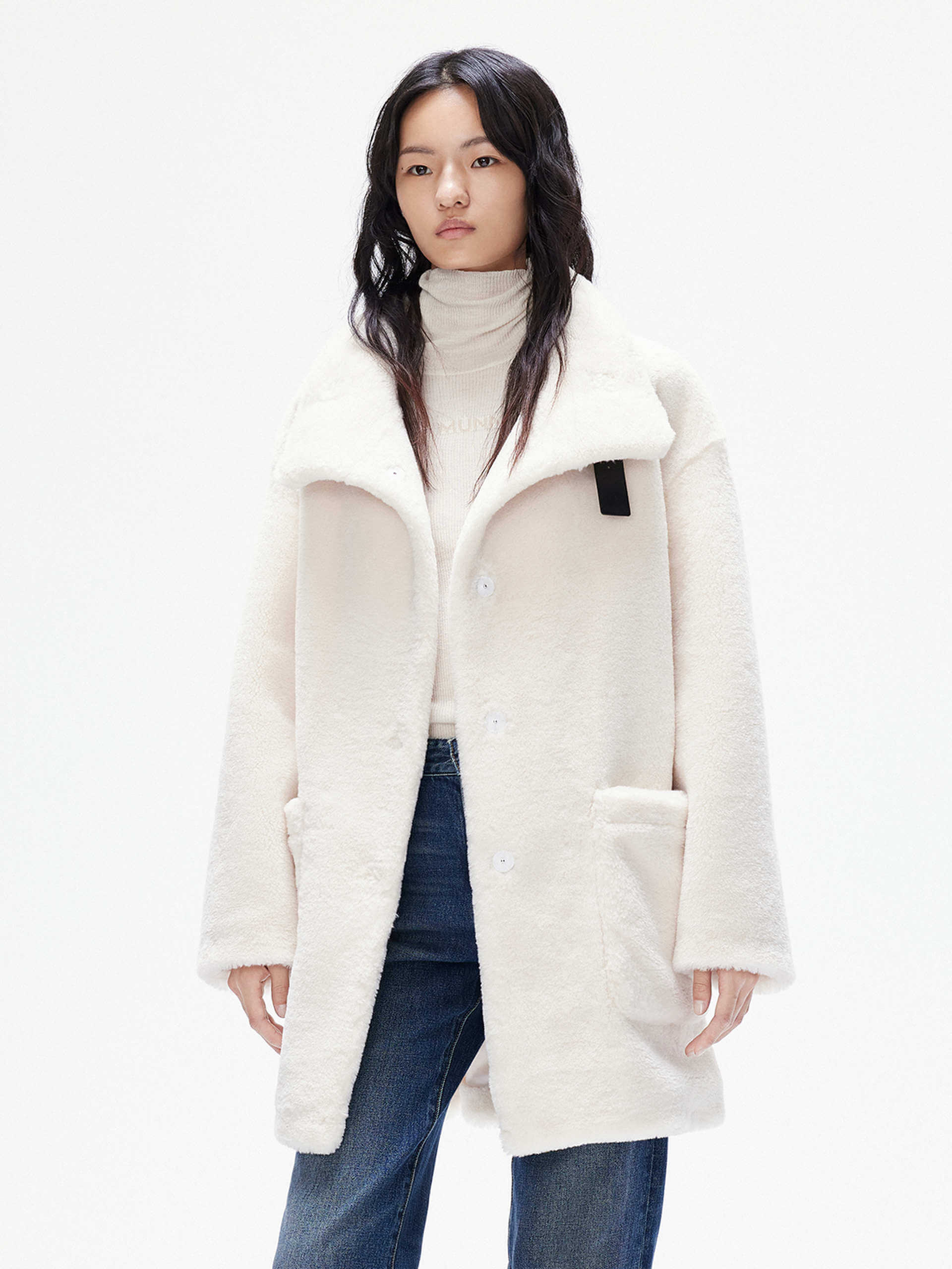 Pocket Detailed Teddy Coat - Image 10