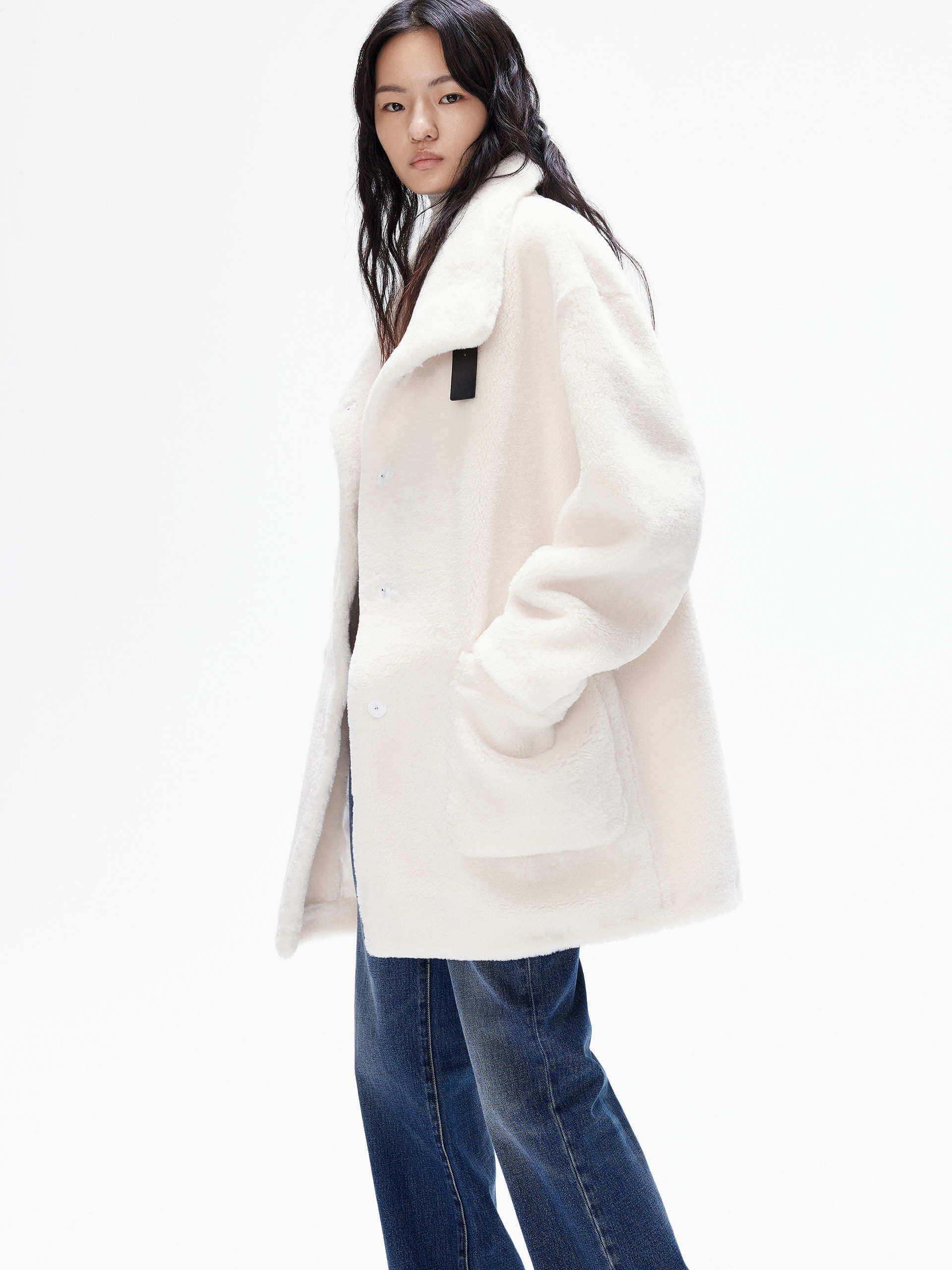 Pocket Detailed Teddy Coat - Image 11