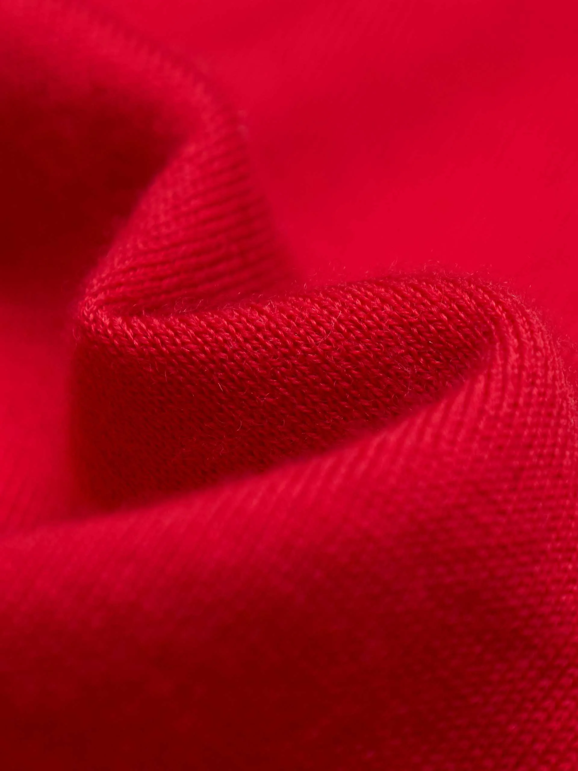 Polo Collar Wool Knit Top - Image 17