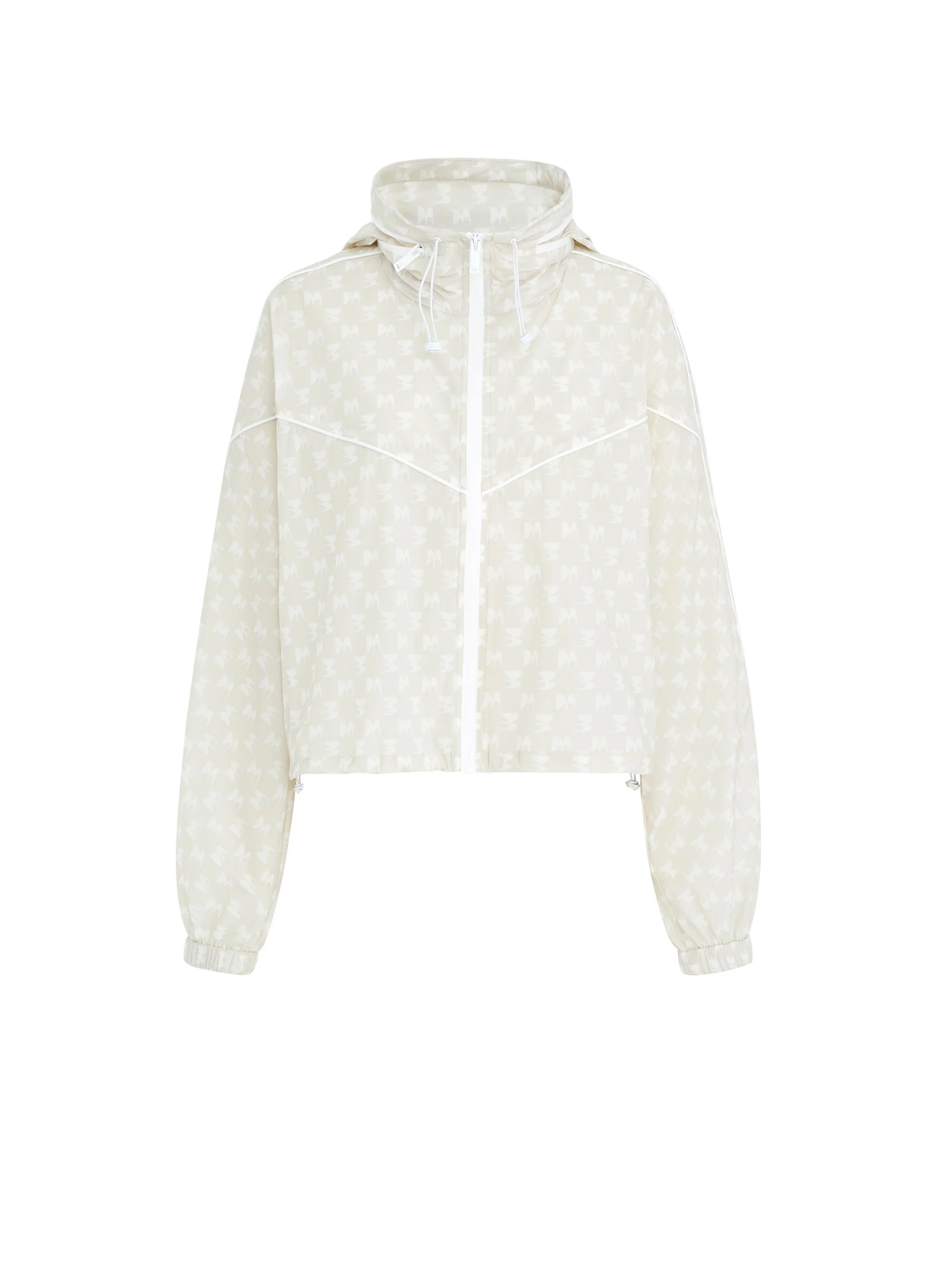 Printed Sheer Hoodie Jacket - Image 16