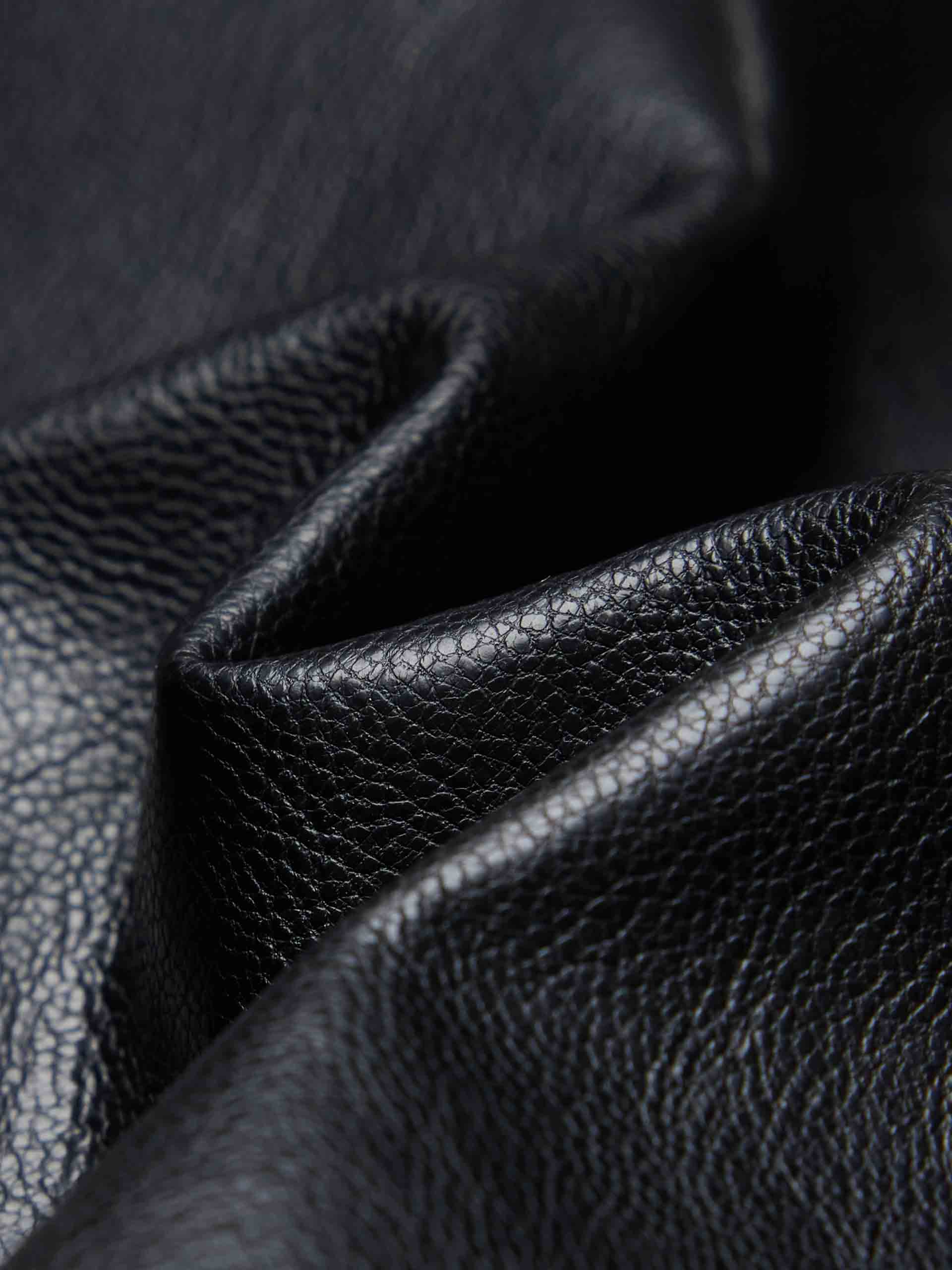PU Leather Pleated Shorts - Image 4