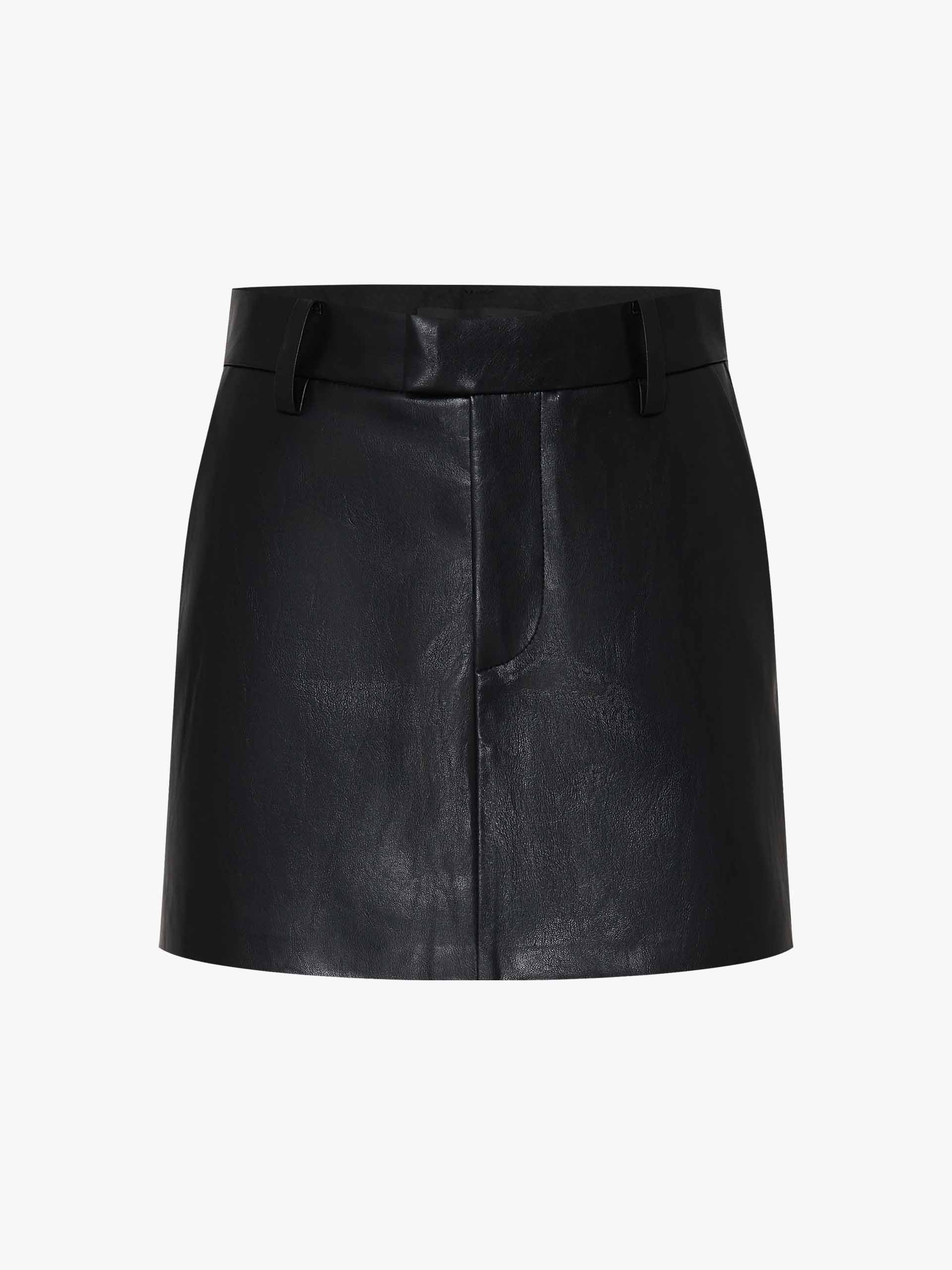 PU Leather Vintage Skort - Image 12