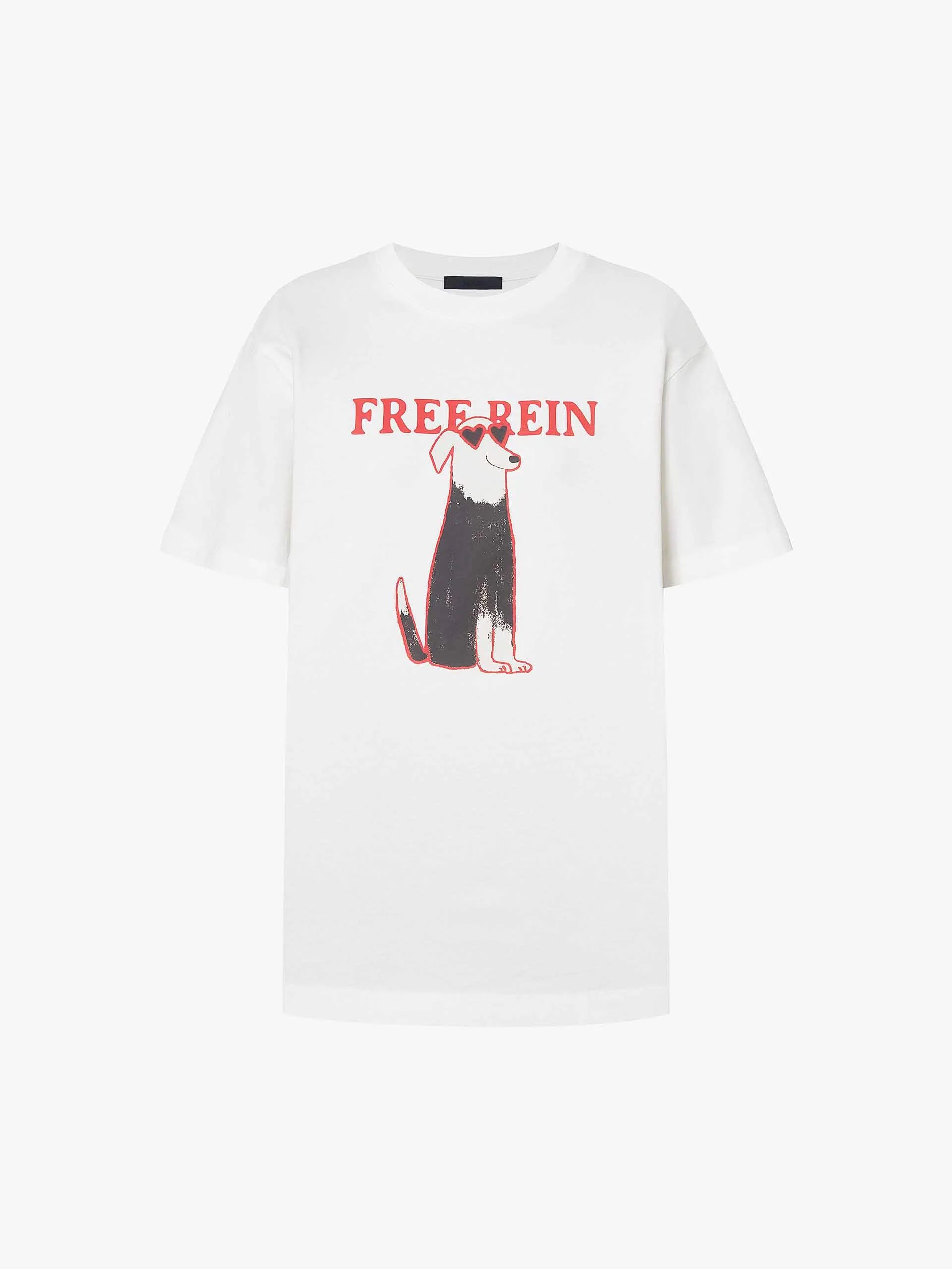 Puppy Pattern Crewneck T-shirt - Image 5