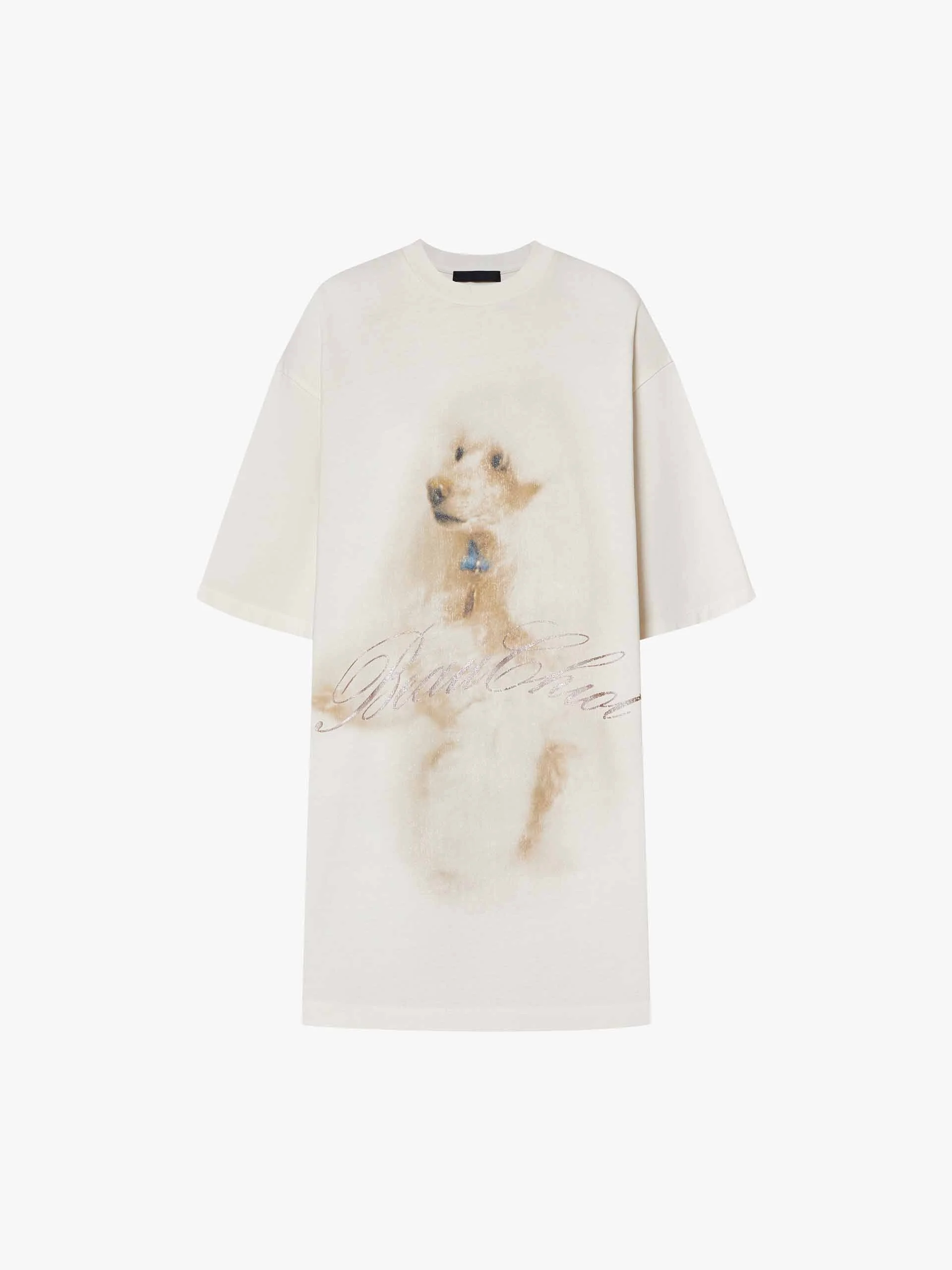 Puppy Print Oversized T-shirt - Image 13