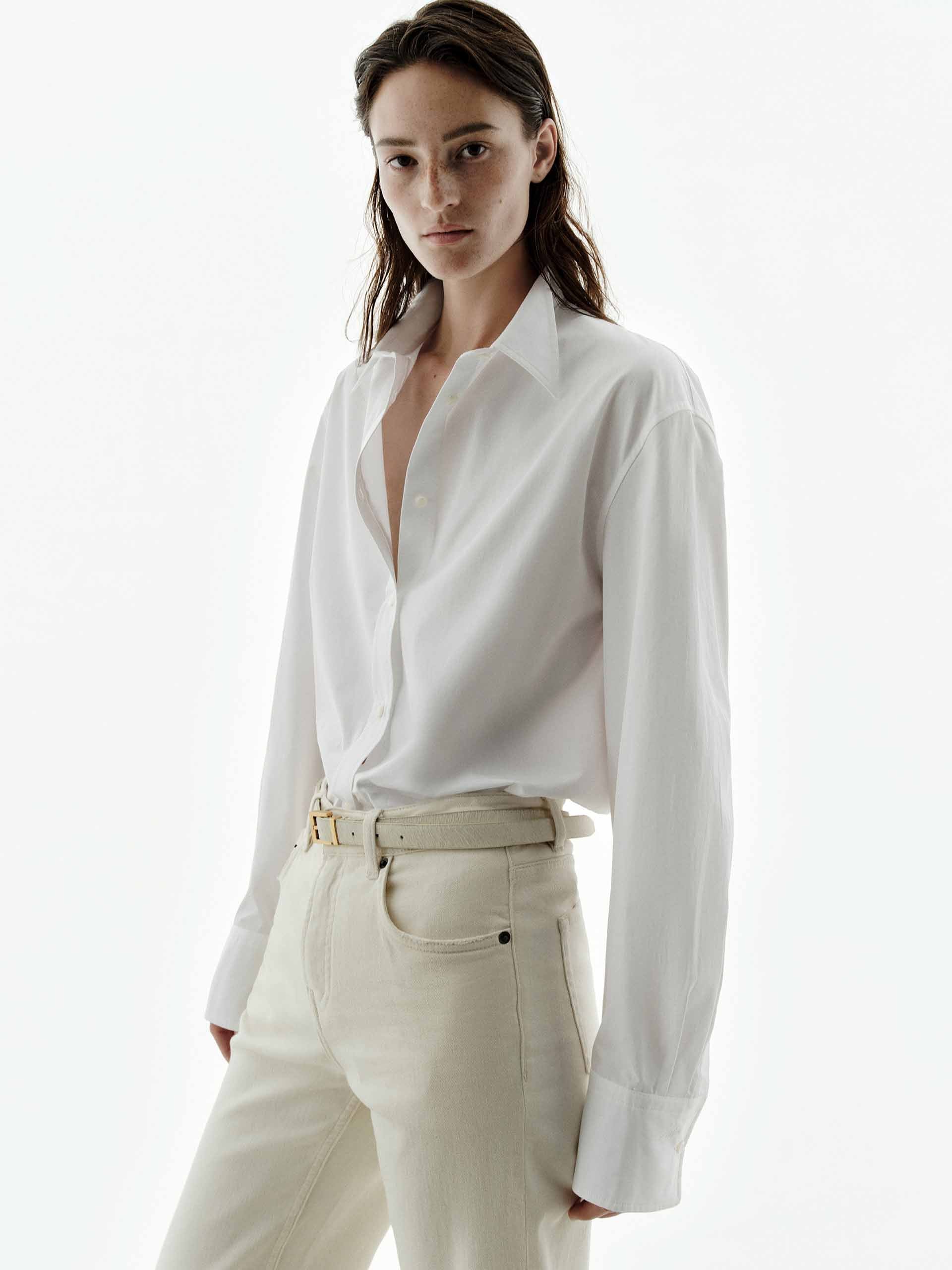Pure Cotton Button Shirt - Image 3