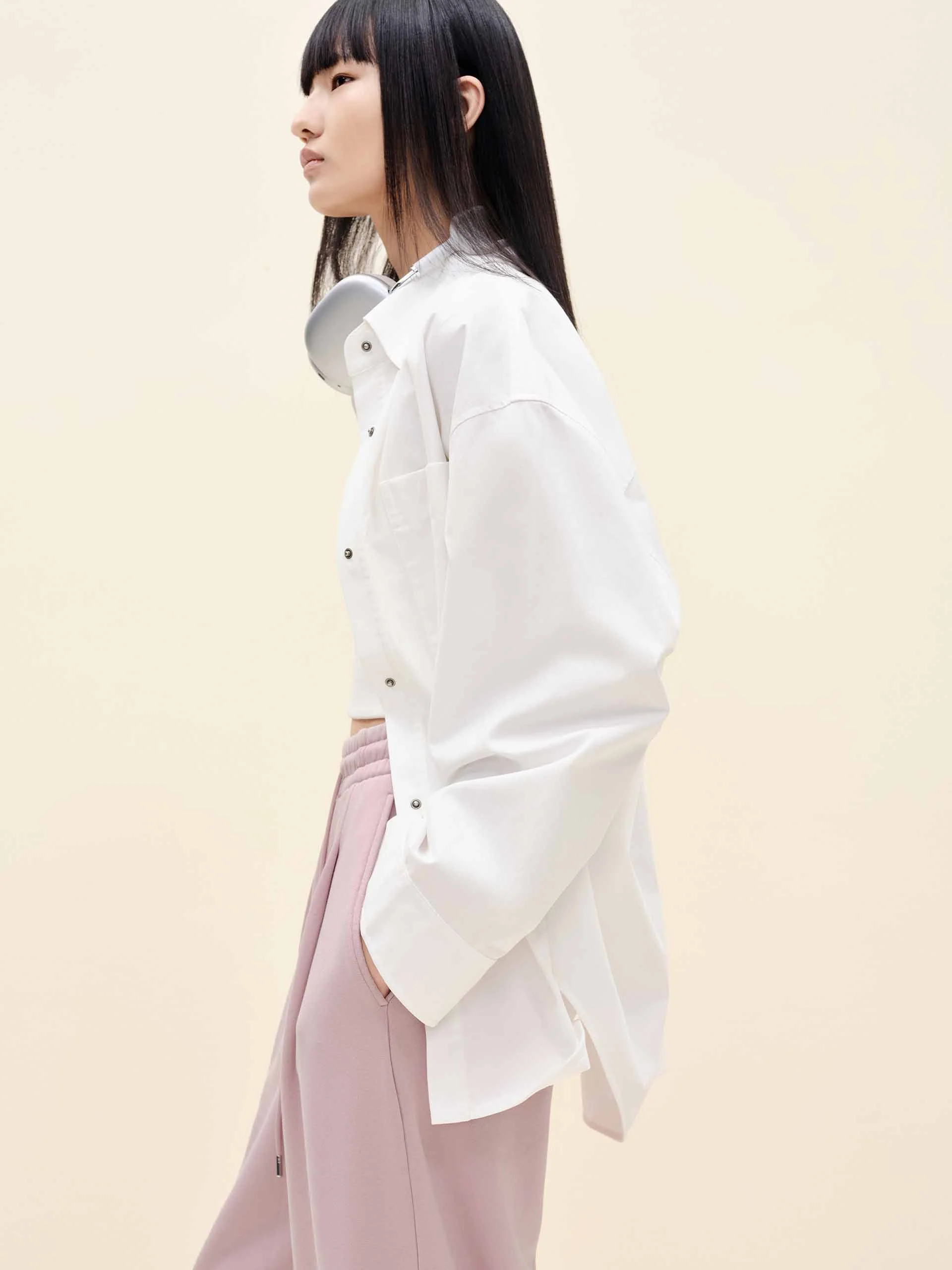 Pure Cotton Loose Shirt - Image 6