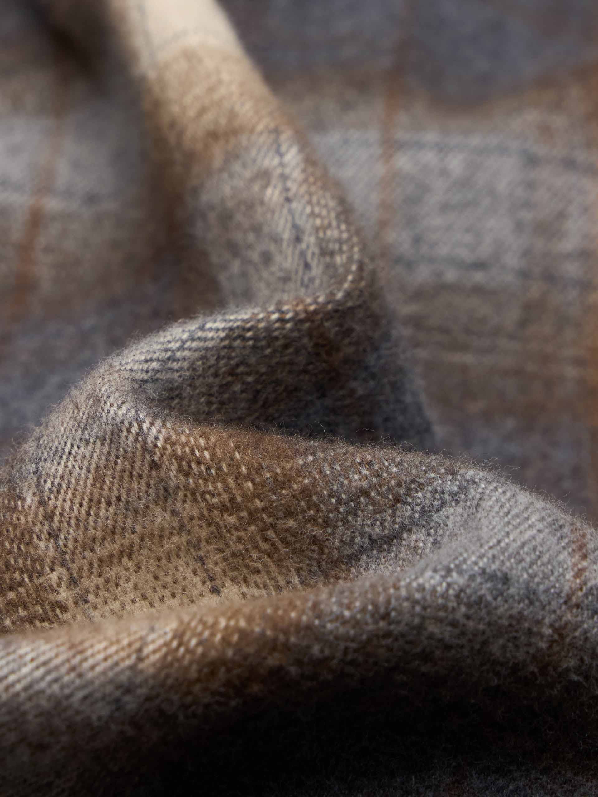 Pure Cotton Plaid Shirt - Image 4