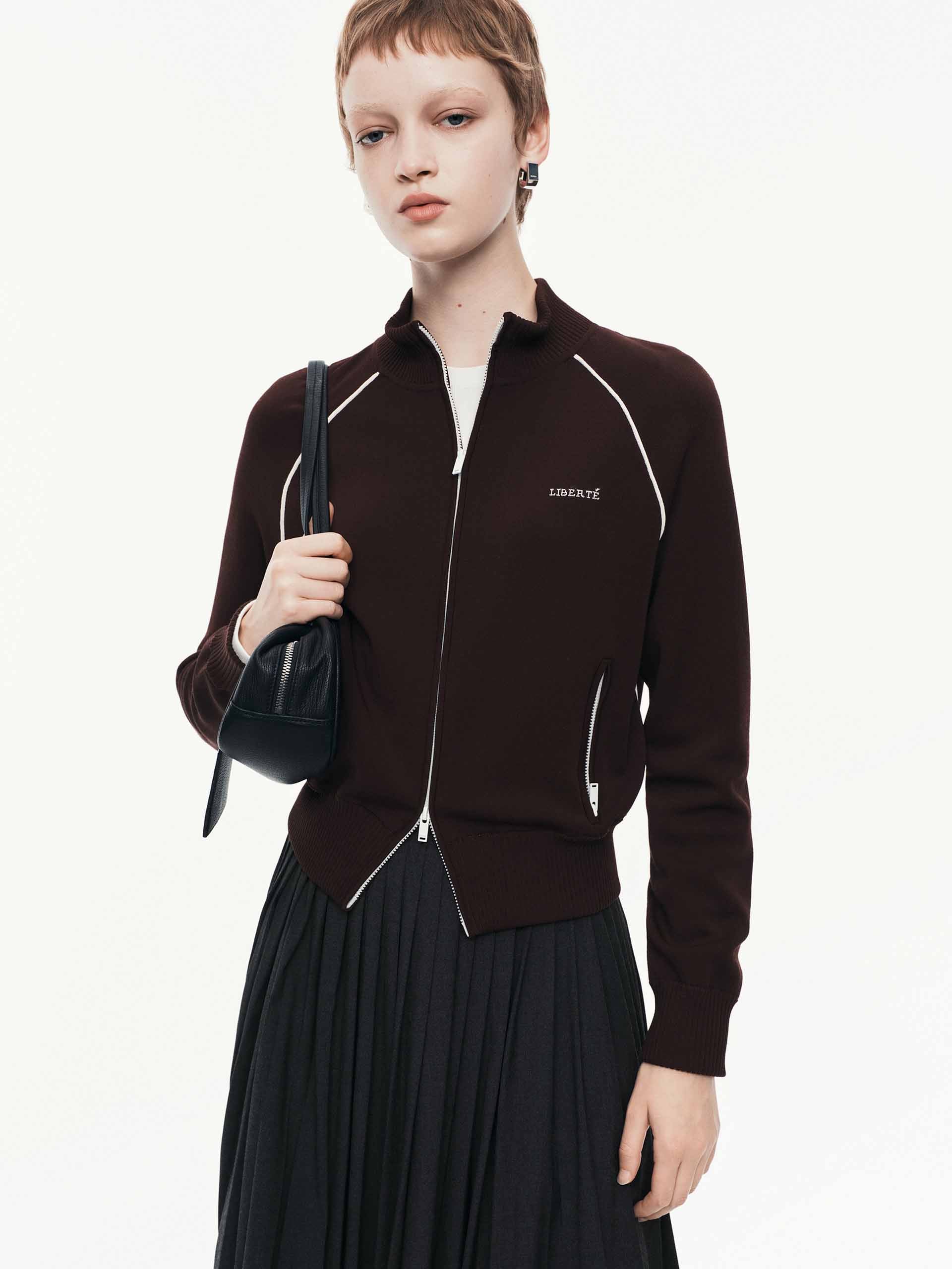 Raglan Sleeve Cropped Cardigan - Image 7