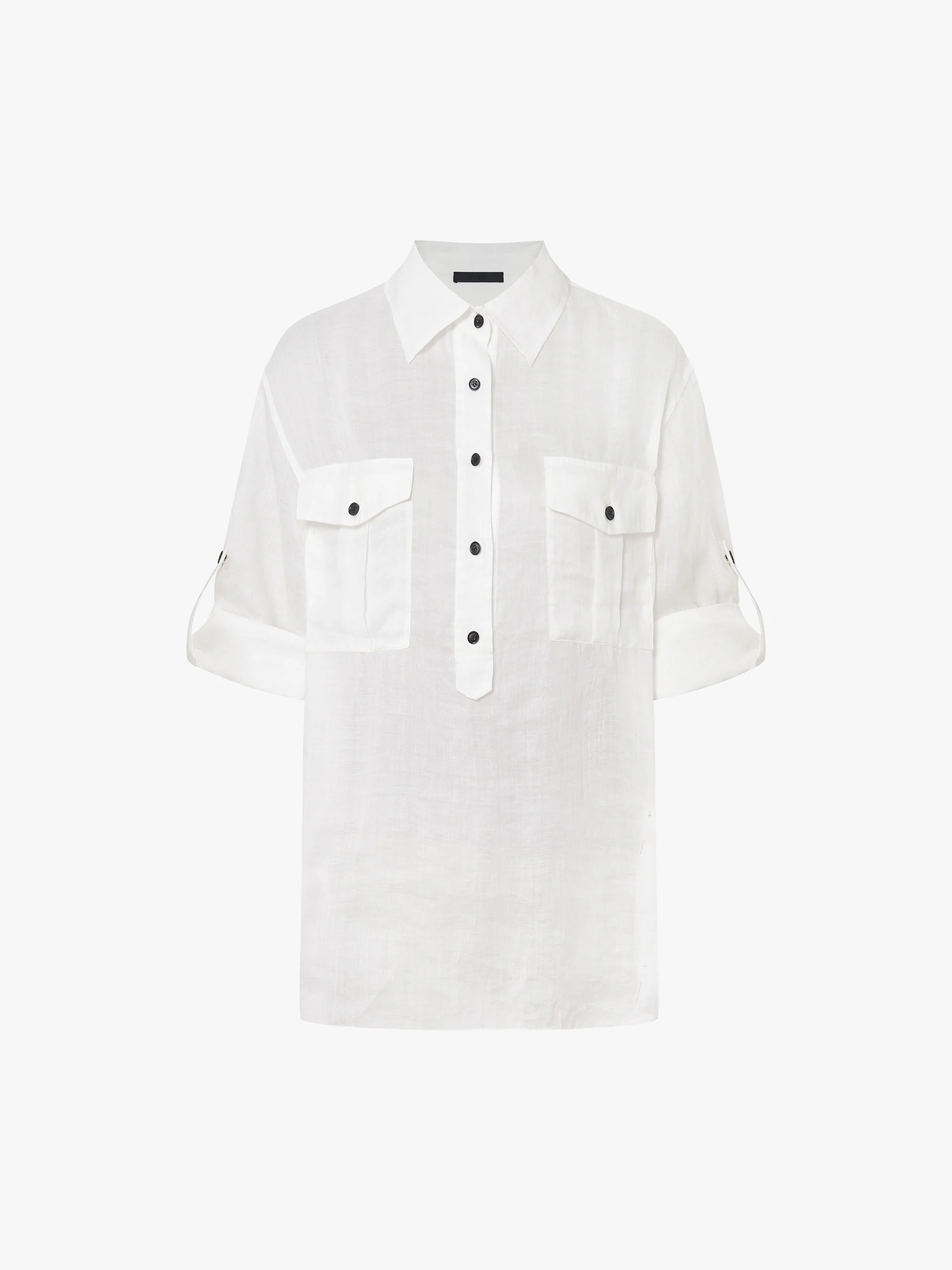 Ramie Utility Pocket Top - Image 13