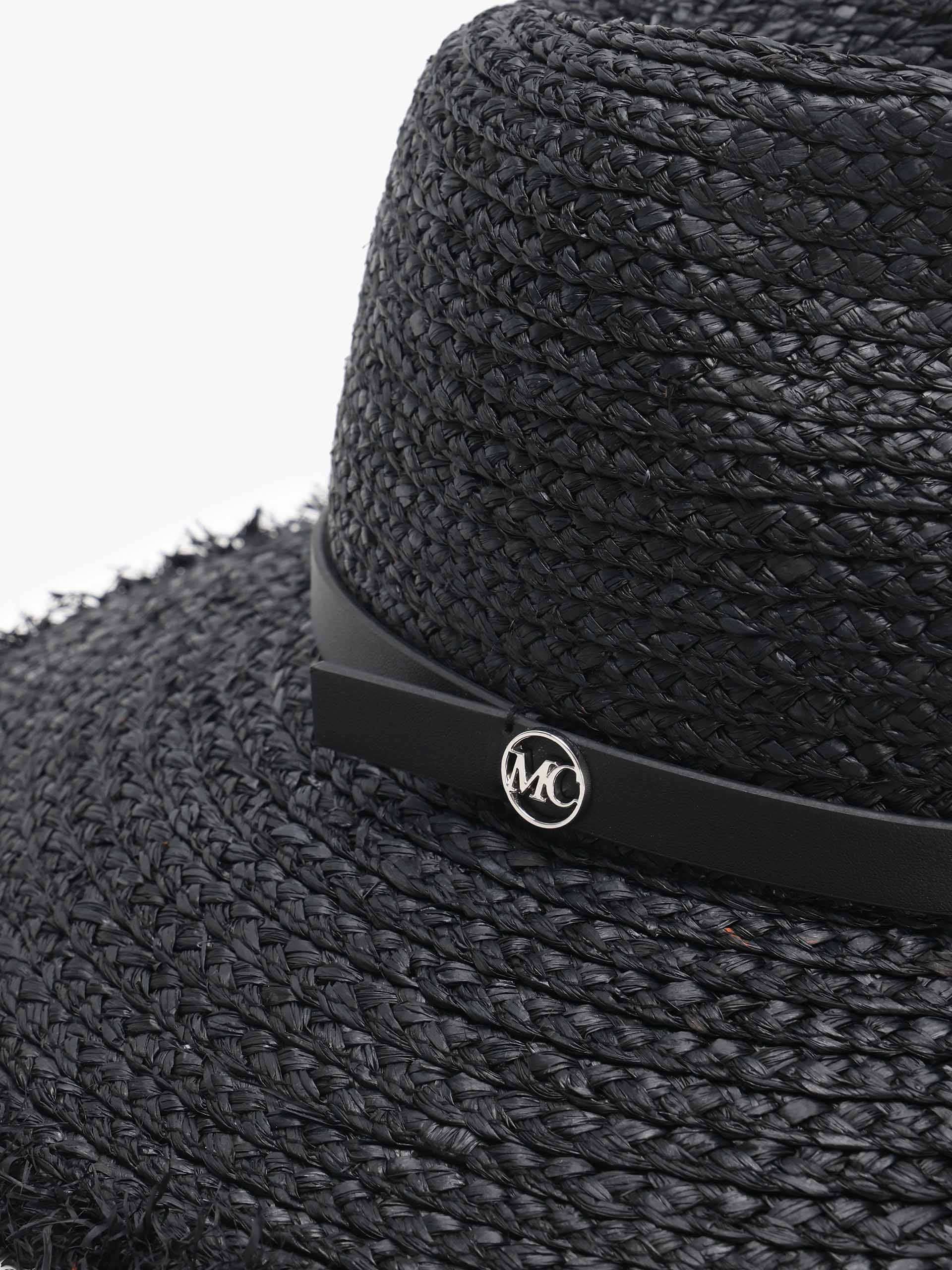 Raw-edge Straw Hat - Image 5