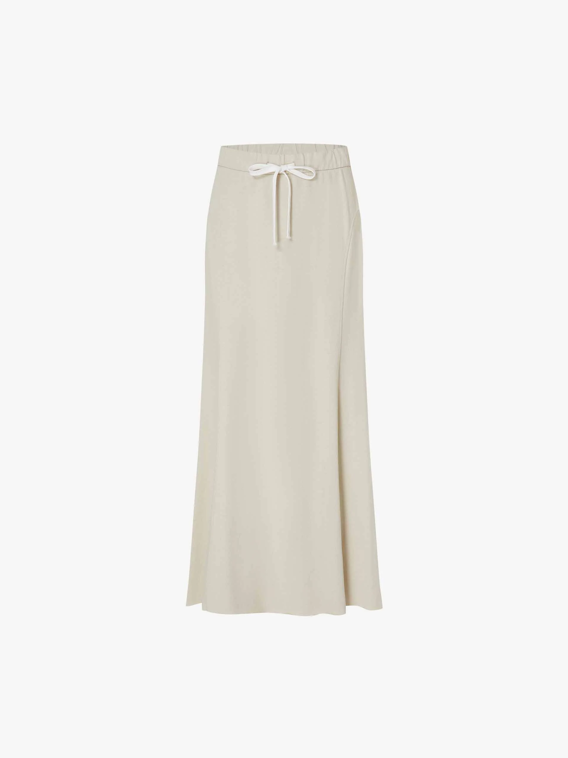 Raw Hem Drawstring Skirt - Image 13
