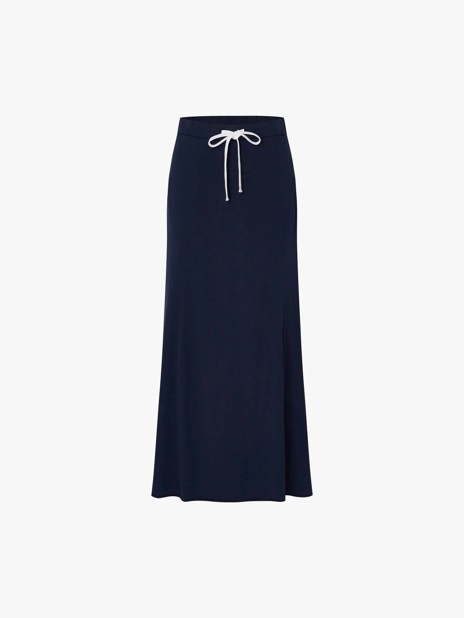 Raw Hem Drawstring Skirt - Image 5