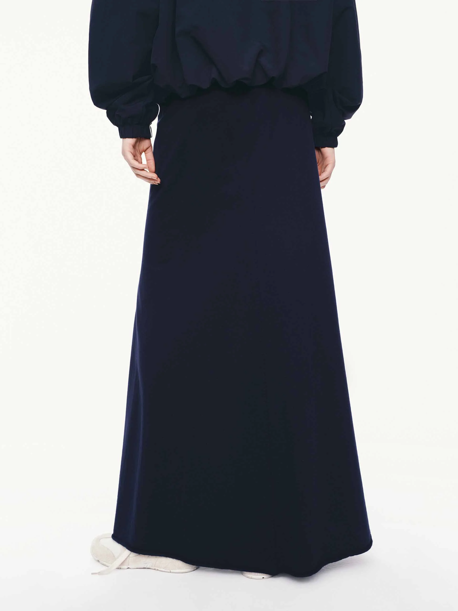 Raw Hem Drawstring Skirt - Image 6