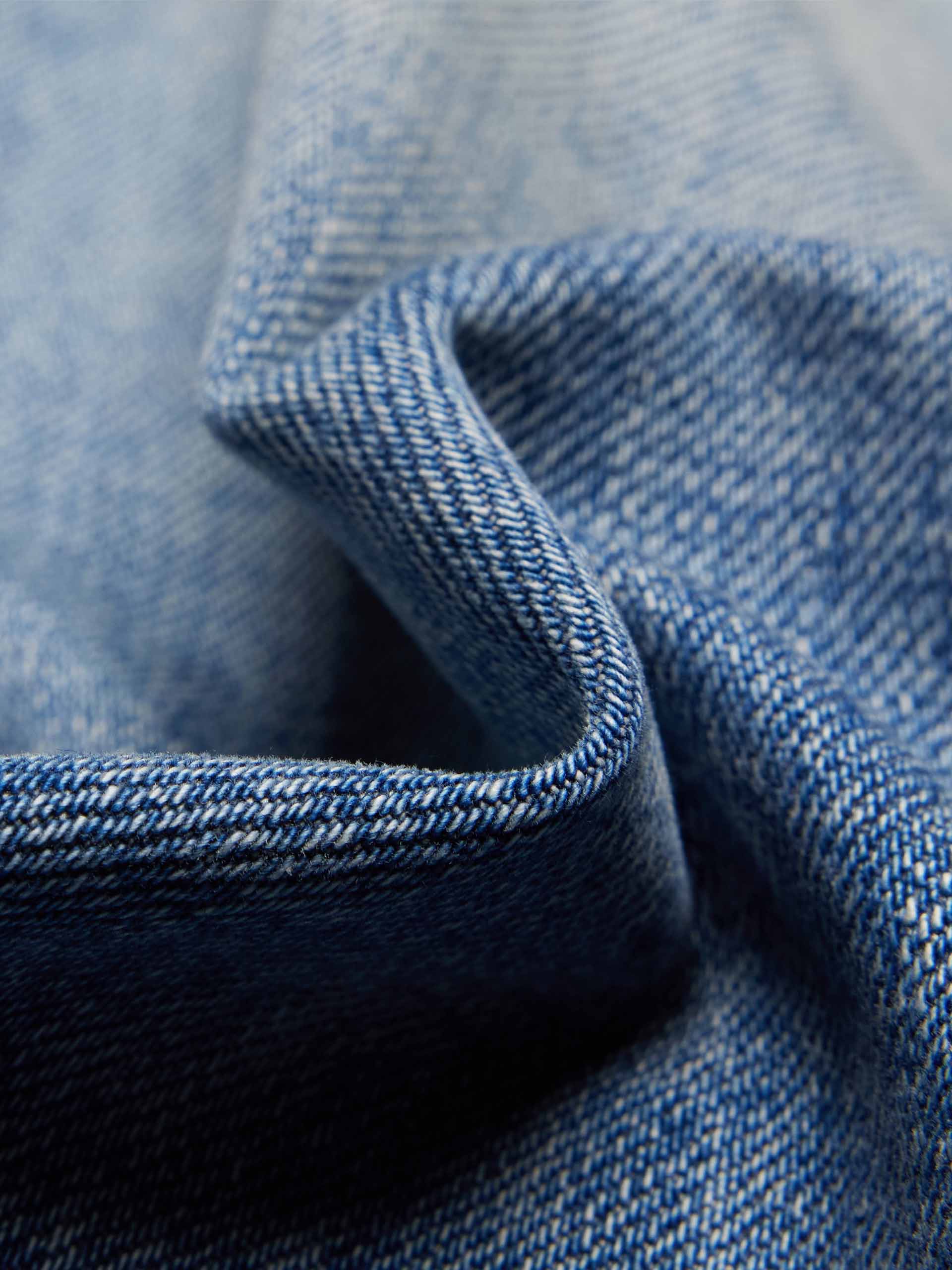 Raw Hem Flare Jeans - Image 4