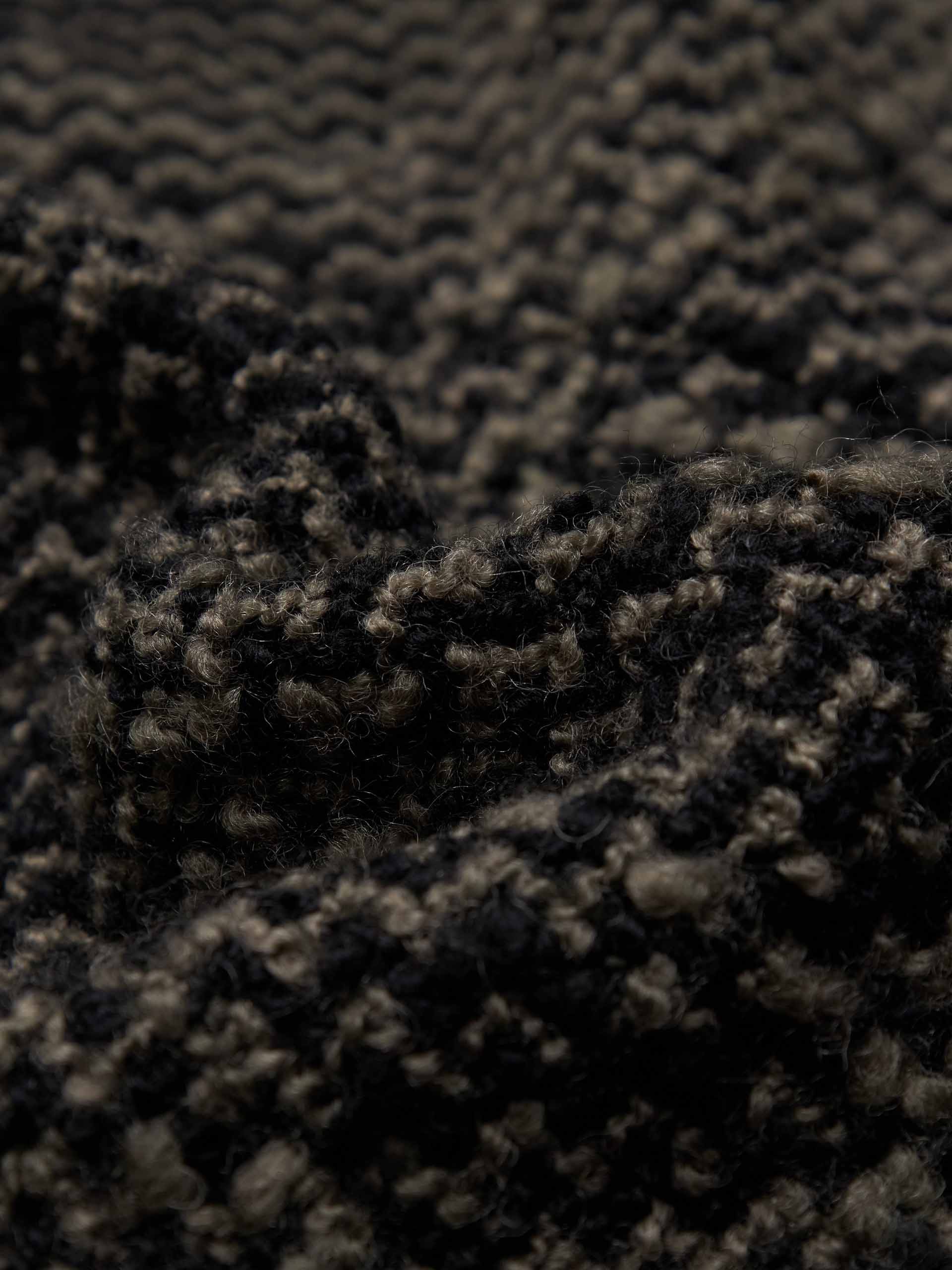 Raw Trim Collarless Coat - Image 4