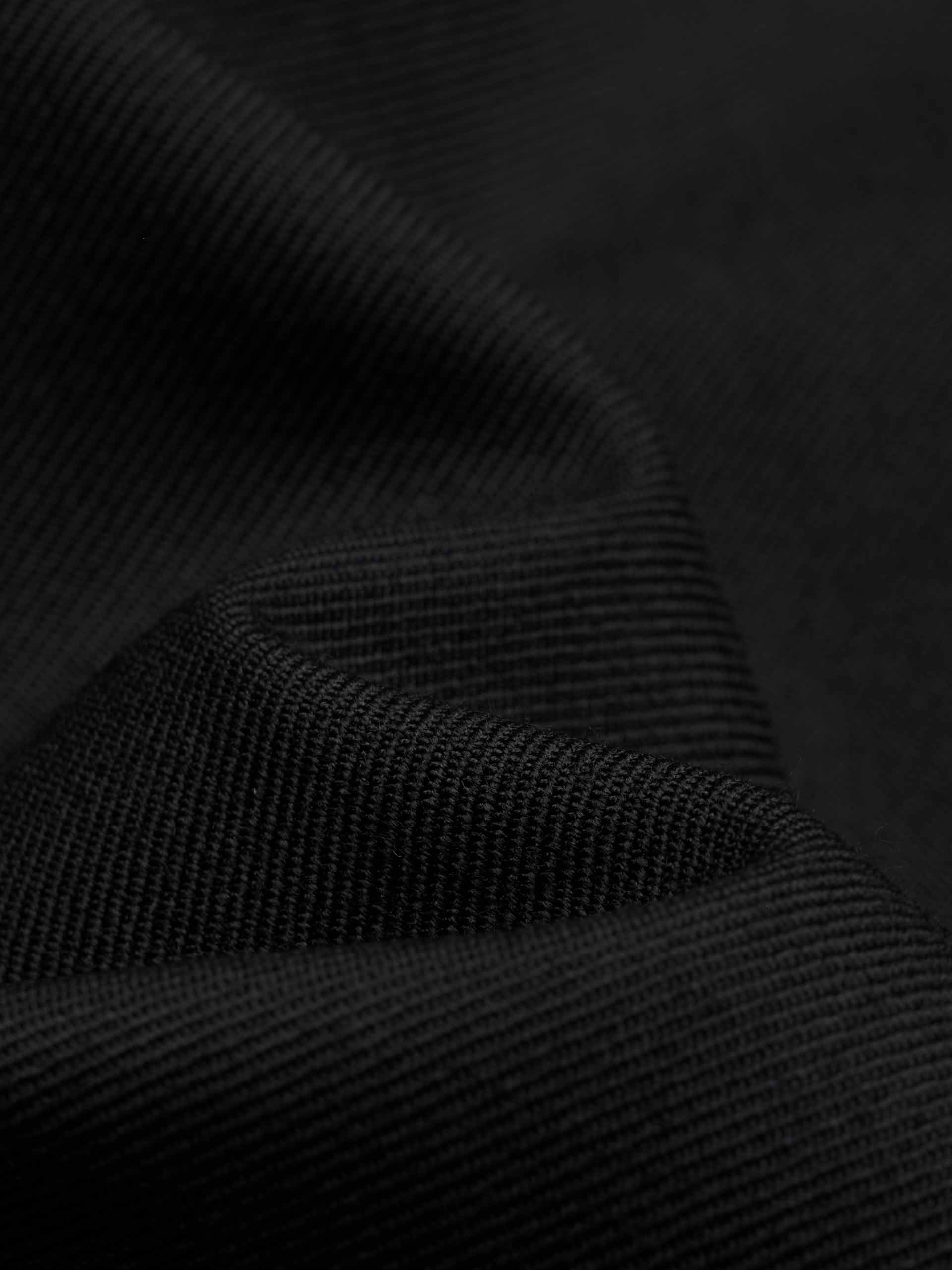 Raw Waistband Detail Trousers - Image 4