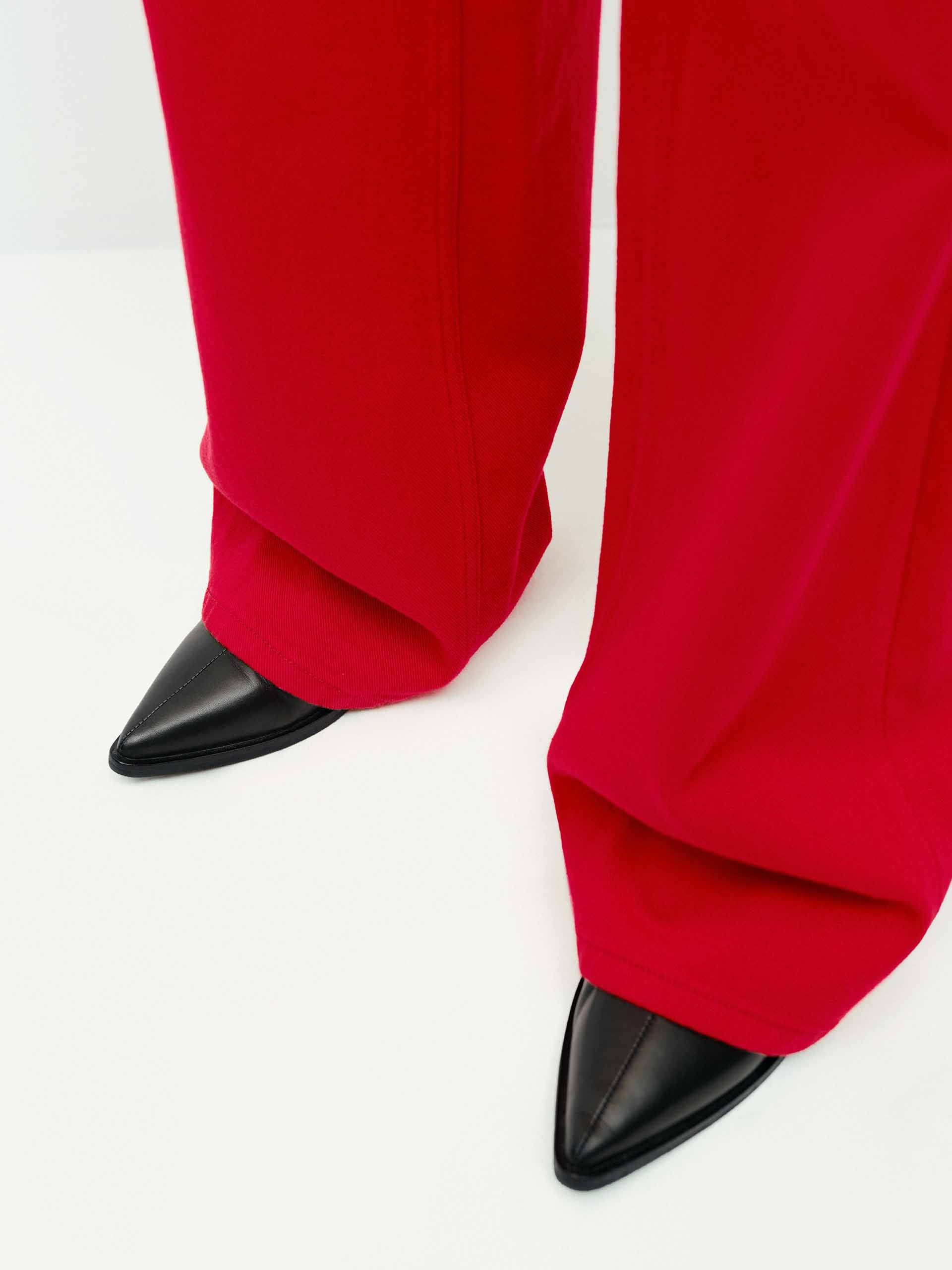 Red Wash Straight Jeans - Image 8