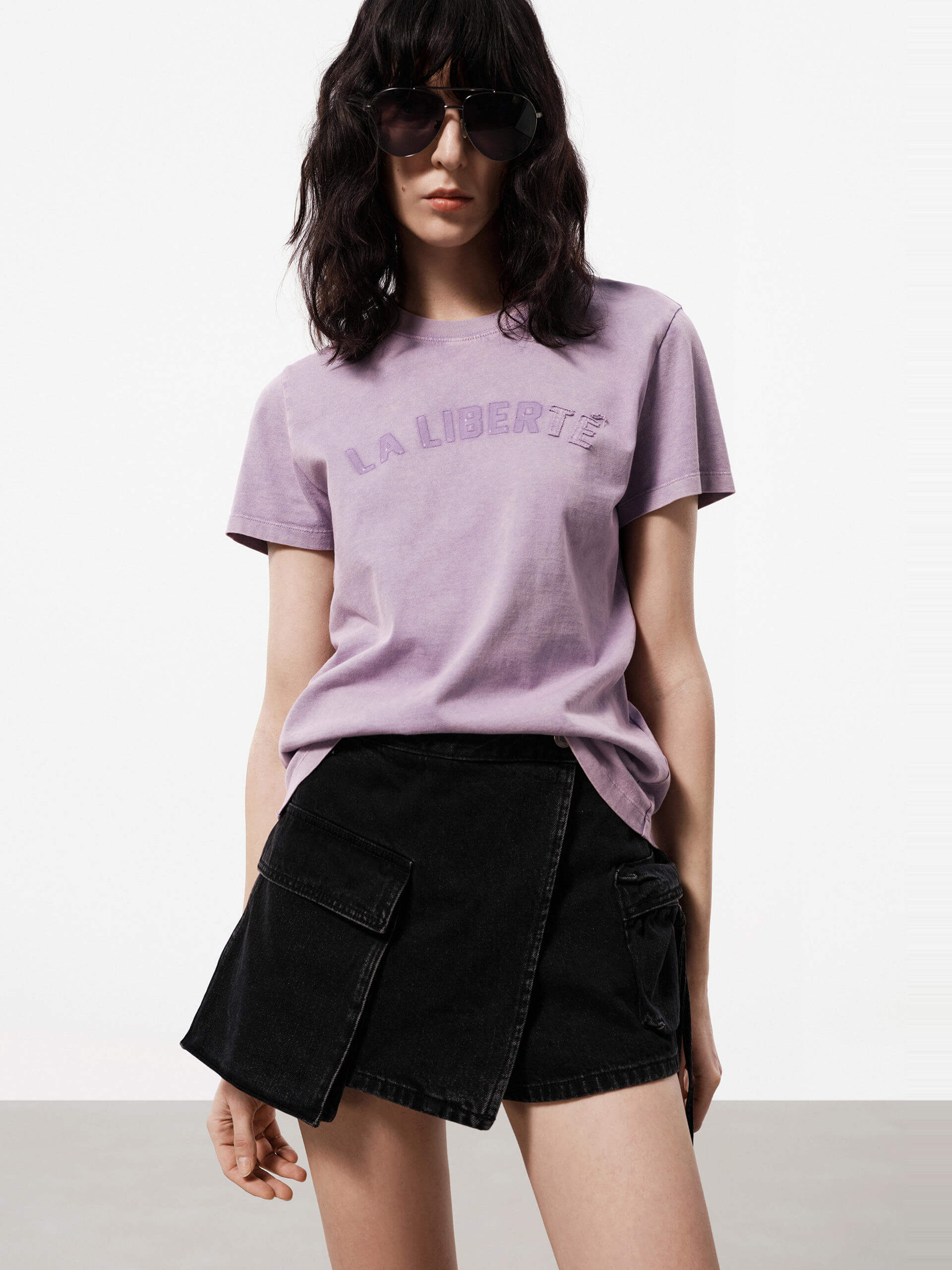 Regular Letter Print T-shirt - Image 9