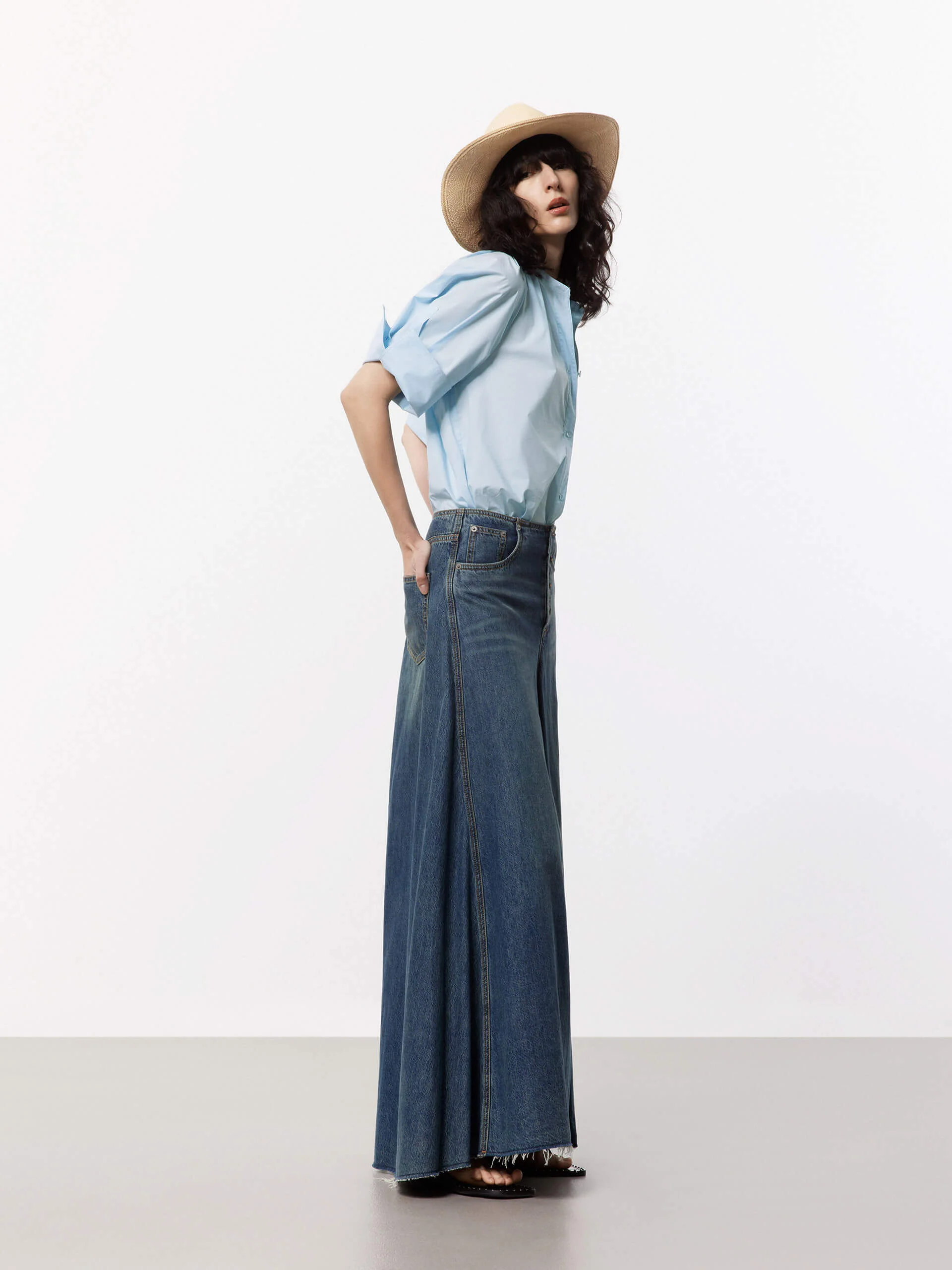 Regular Raglan Sleeves Blouse - Image 8