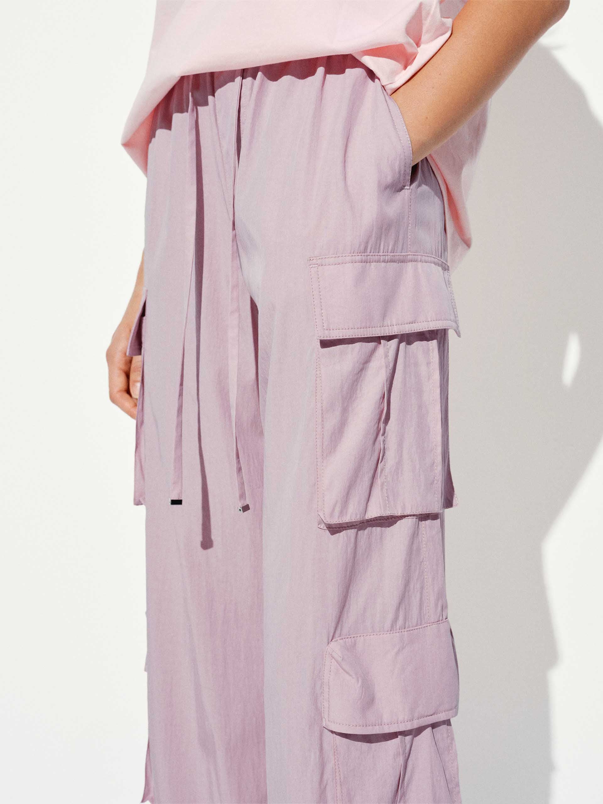 Relaxed Cargo Straight Pants - Image 13