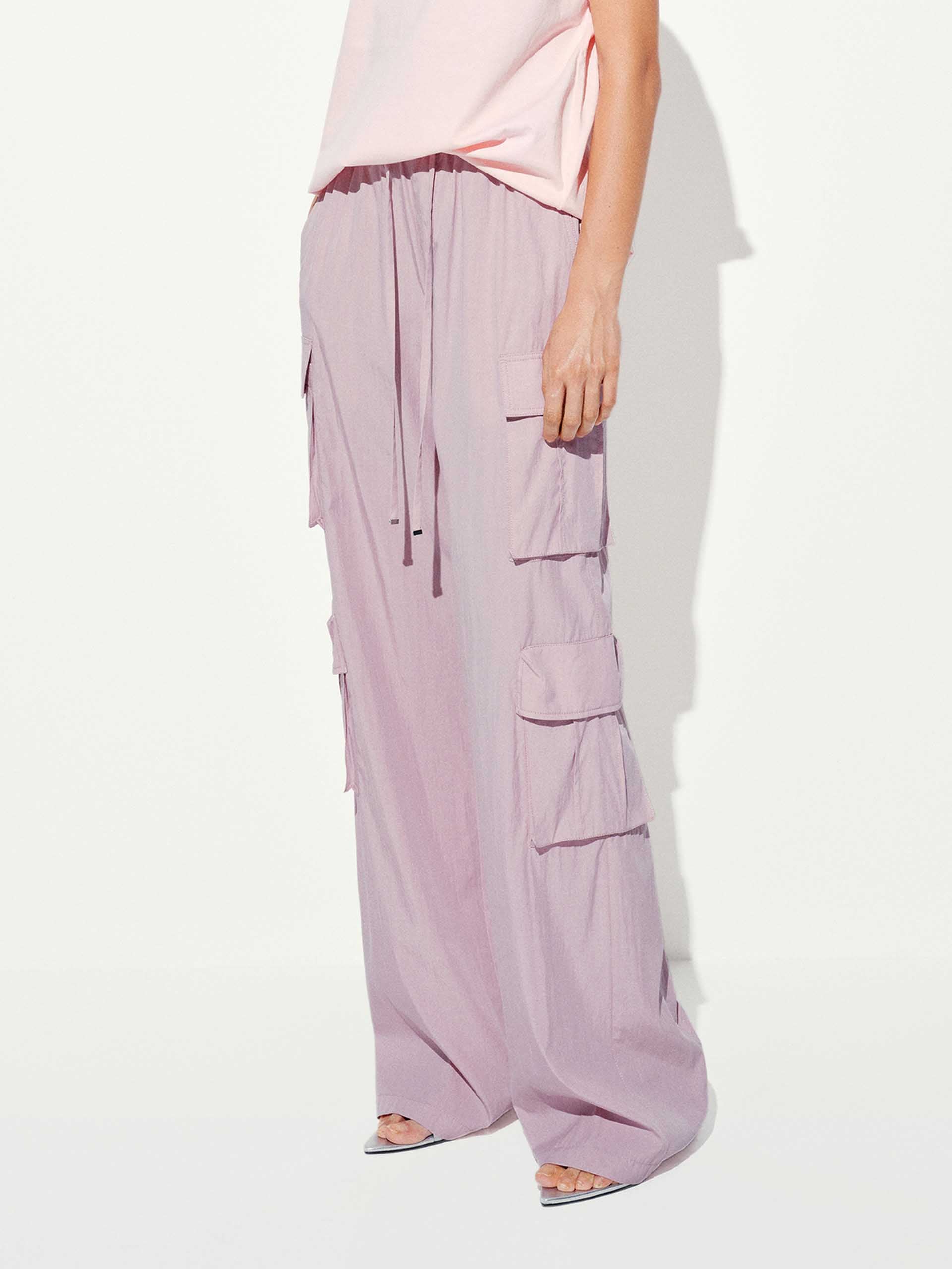 Relaxed Cargo Straight Pants - Image 14
