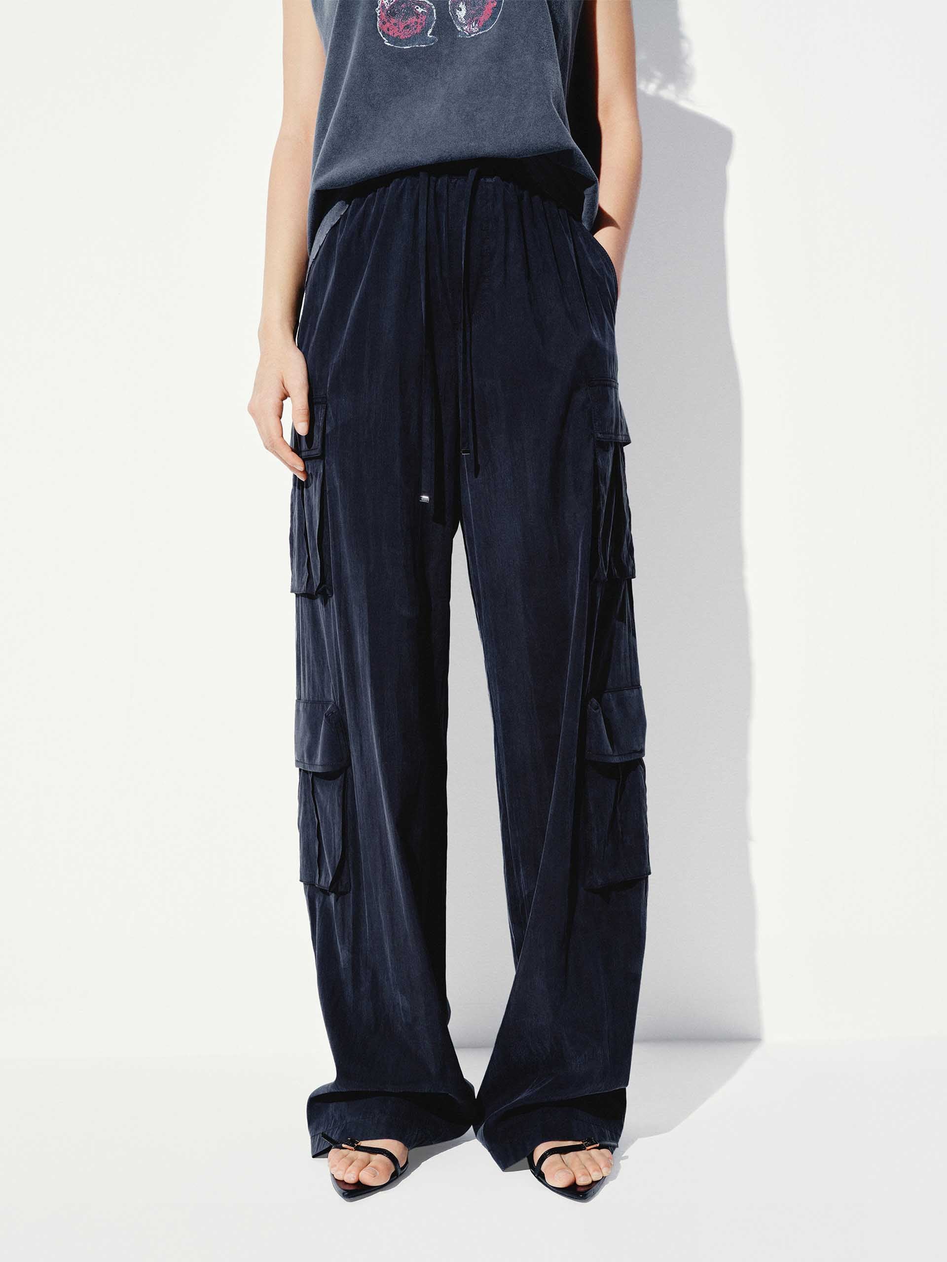 Relaxed Cargo Straight Pants - Image 15
