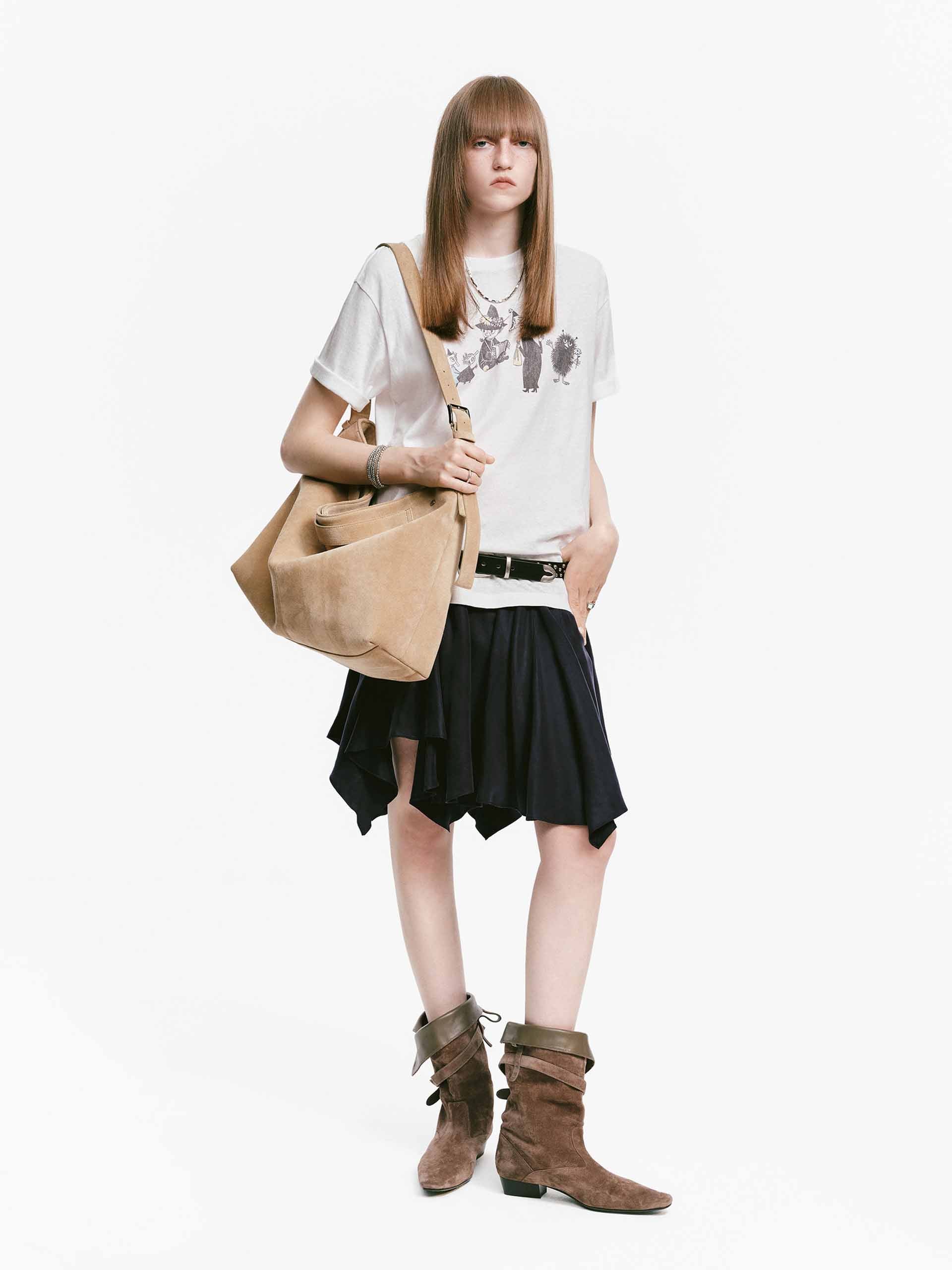 Relaxed Cotton Printed T-shirt - Image 2
