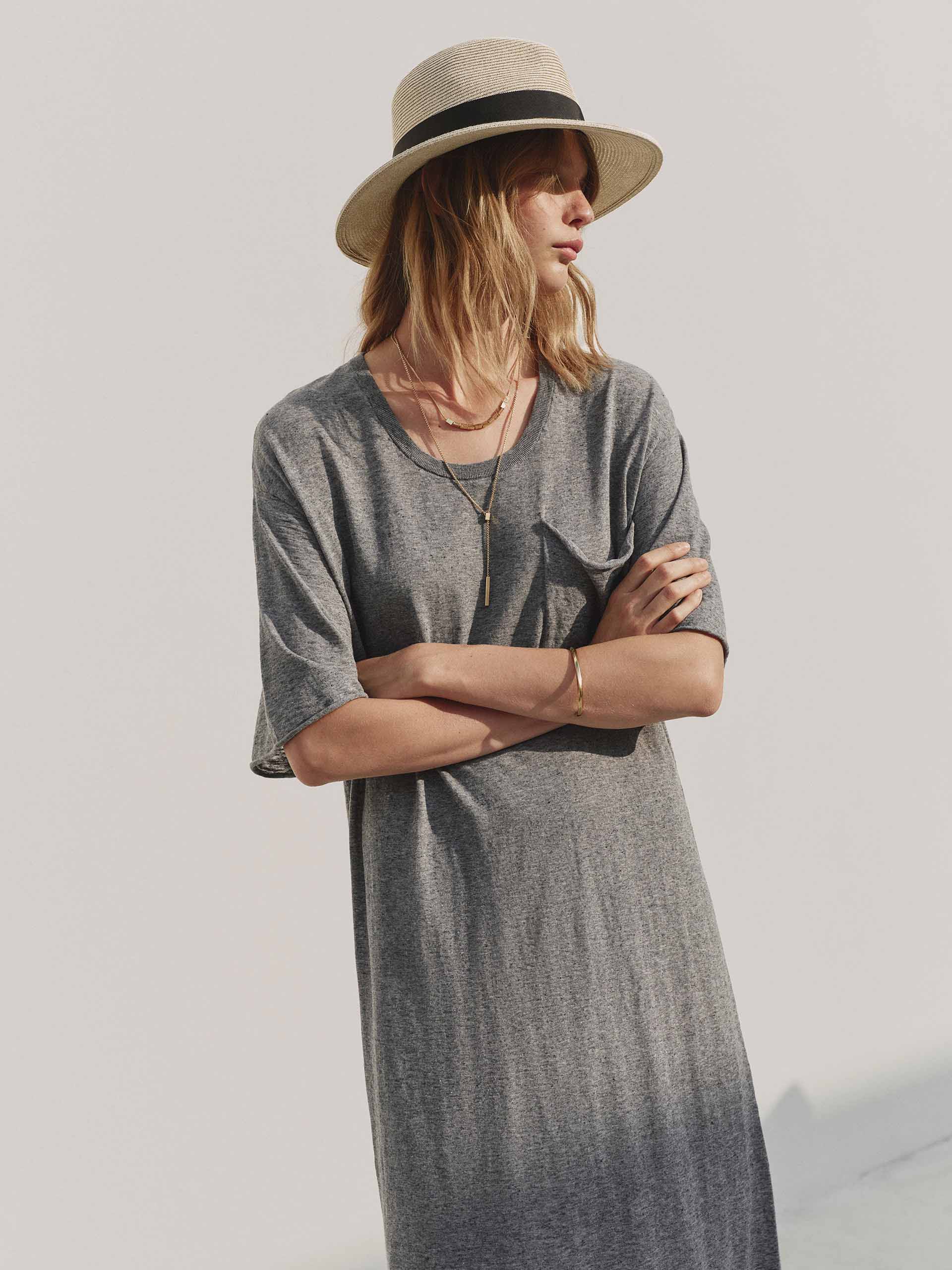 Relaxed Midi T-shirt Dress - Image 6