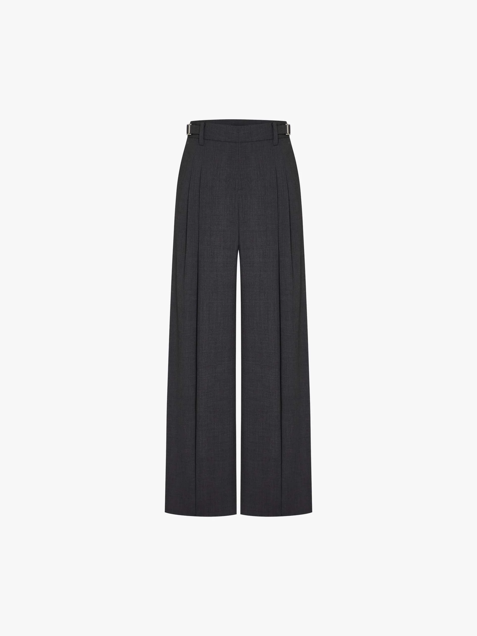 Relaxed Wide Leg Trousers - Image 5